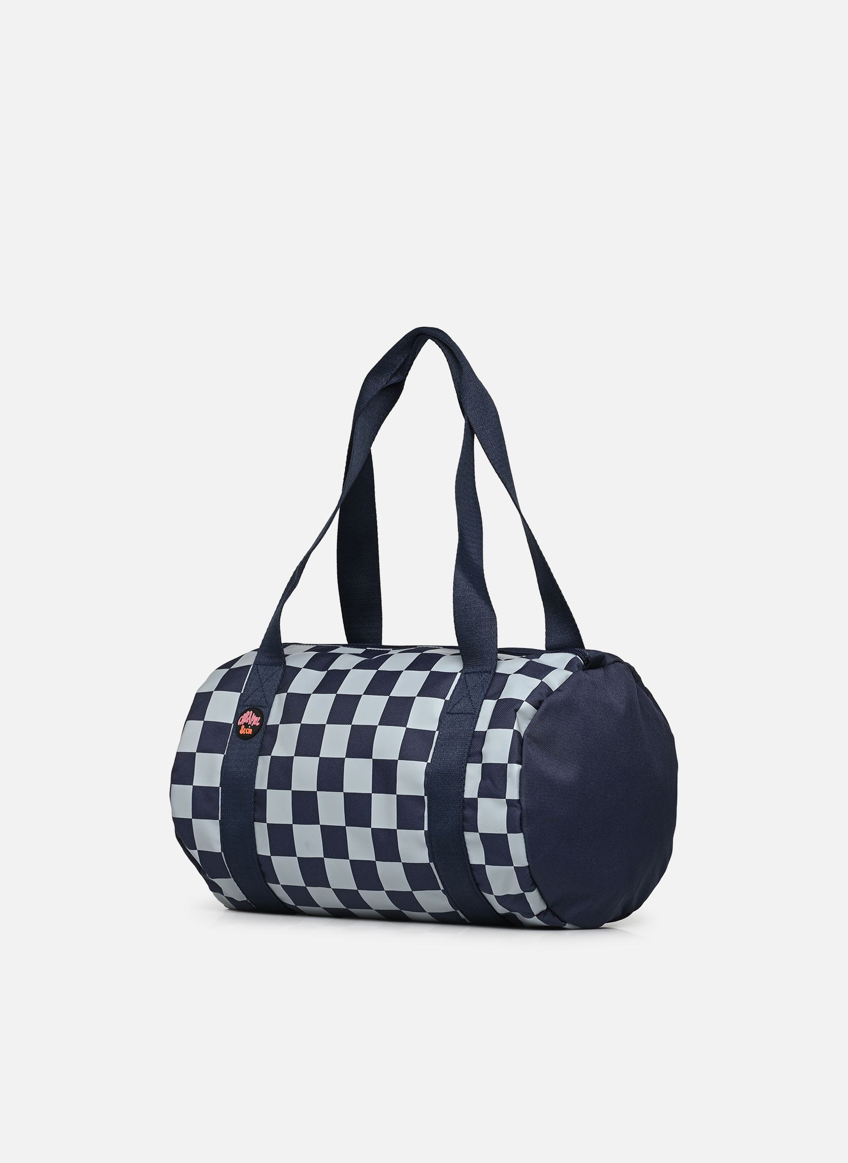 Reistassen Week end bag meisjes blauw Caramel & Cie Reistassen Week end bag meisjes blauw Marine / Ciel