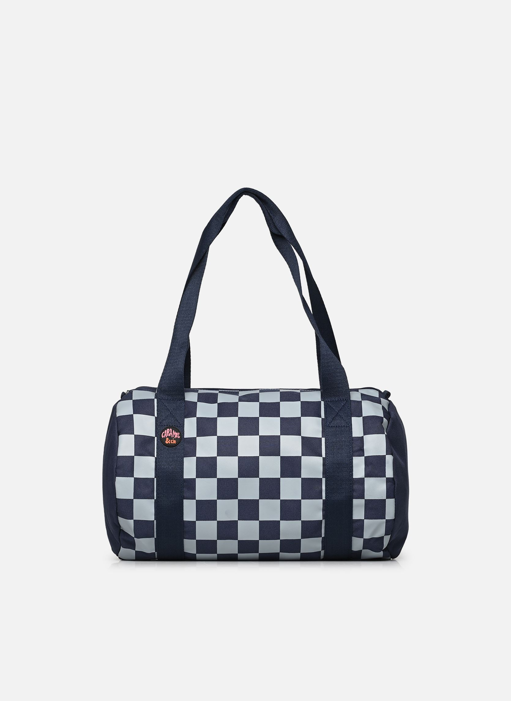 Reistassen Week end bag meisjes blauw Caramel & Cie Reistassen Week end bag meisjes blauw Marine / Ciel