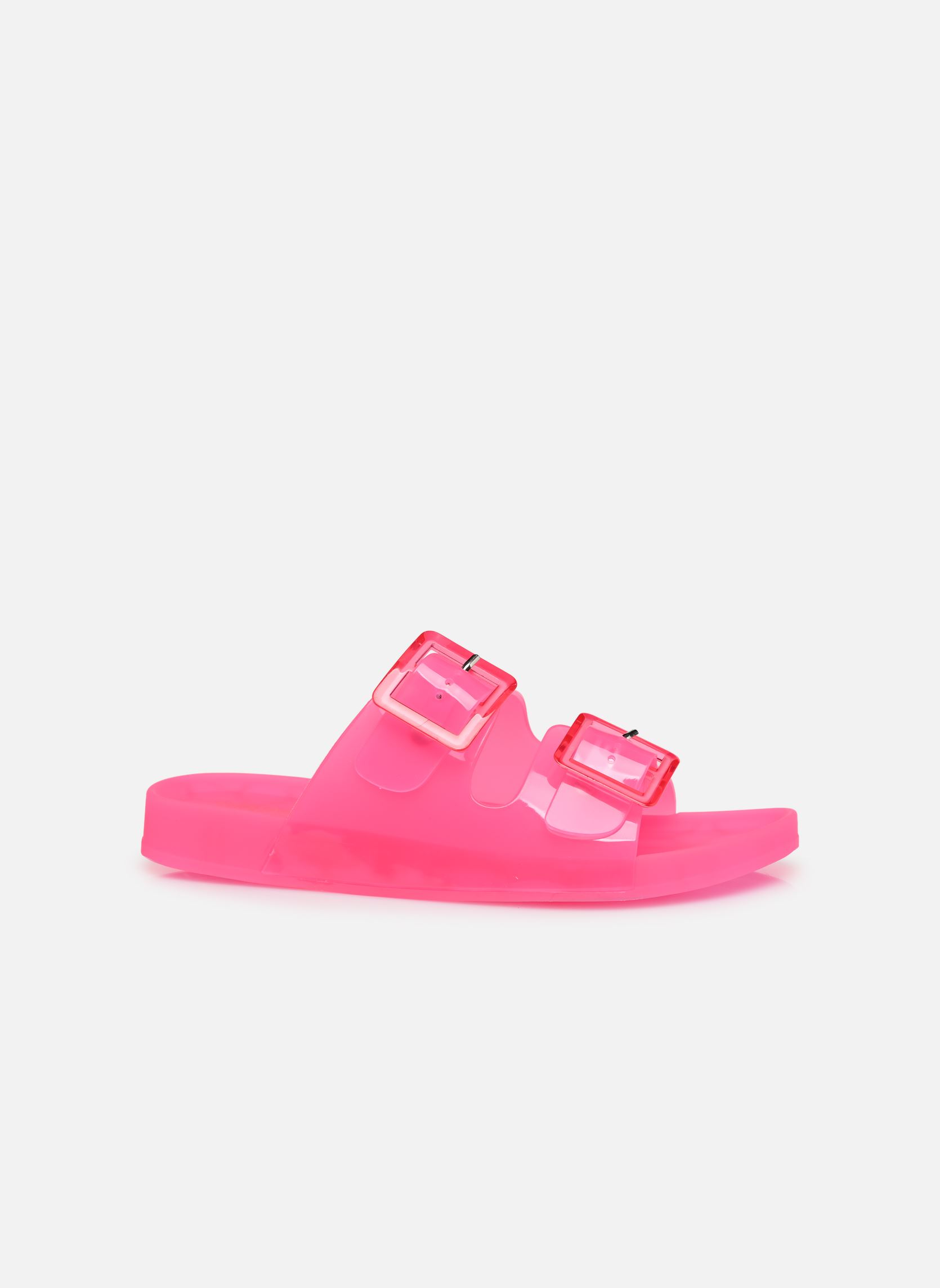 Ciabattine e Sabots Jelly sandal 2 buckles donna rosa Colors of California Ciabattine e Sabots Jelly sandal 2 buckles donna rosa FUX