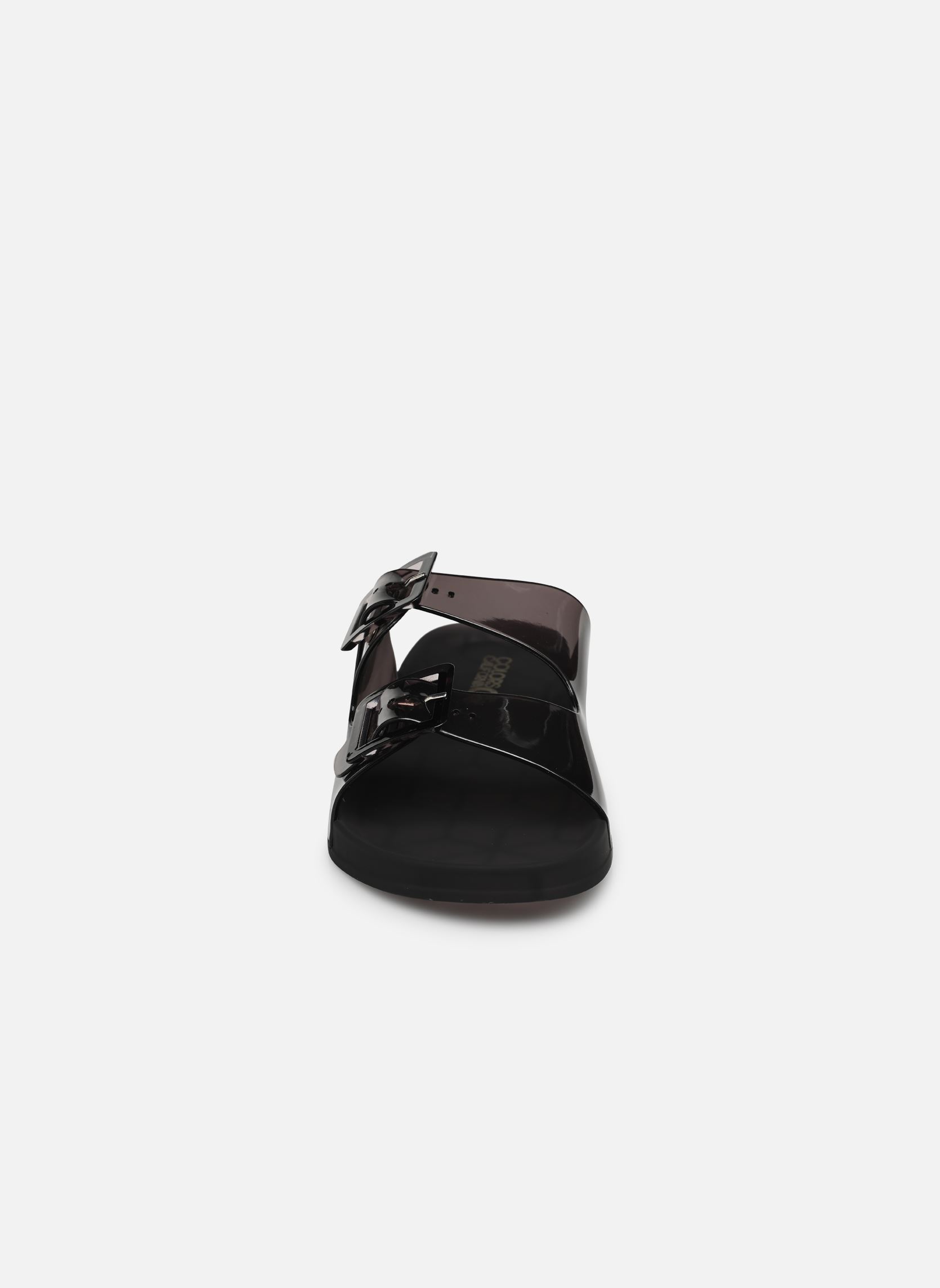 Zuecos y mules Jelly sandal 2 buckles mujer negro Colors of California Zuecos y mules Jelly sandal 2 buckles mujer negro BLA