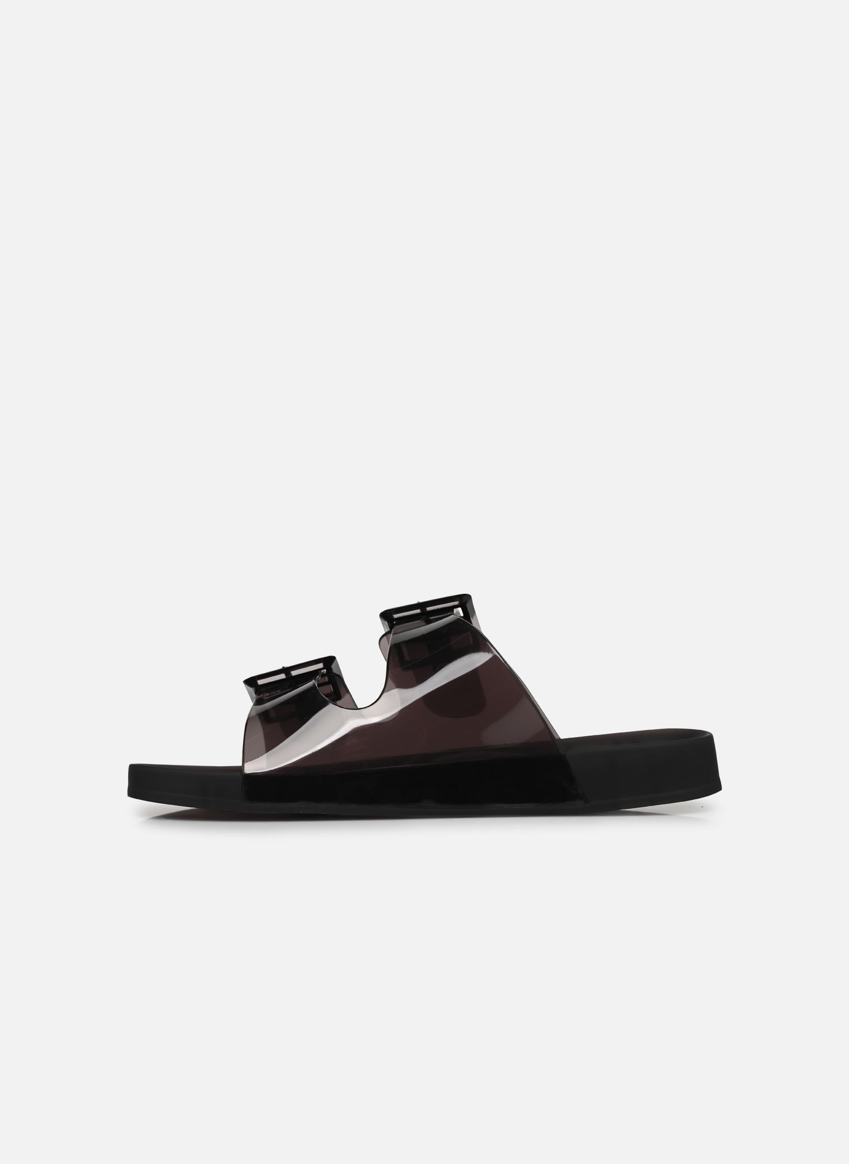 Zuecos y mules Jelly sandal 2 buckles mujer negro Colors of California Zuecos y mules Jelly sandal 2 buckles mujer negro BLA