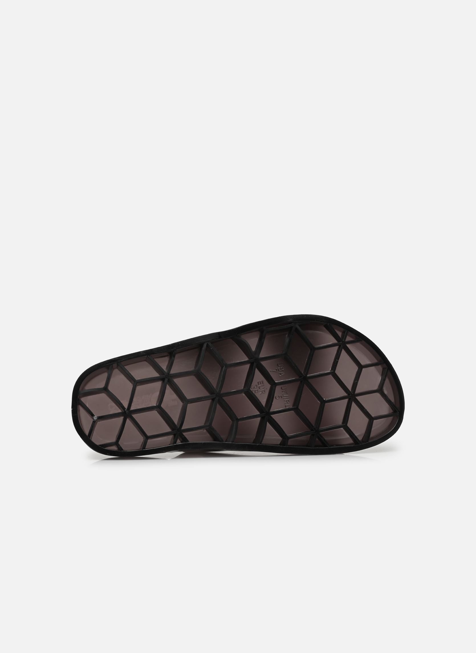 Zuecos y mules Jelly sandal 2 buckles mujer negro Colors of California Zuecos y mules Jelly sandal 2 buckles mujer negro BLA