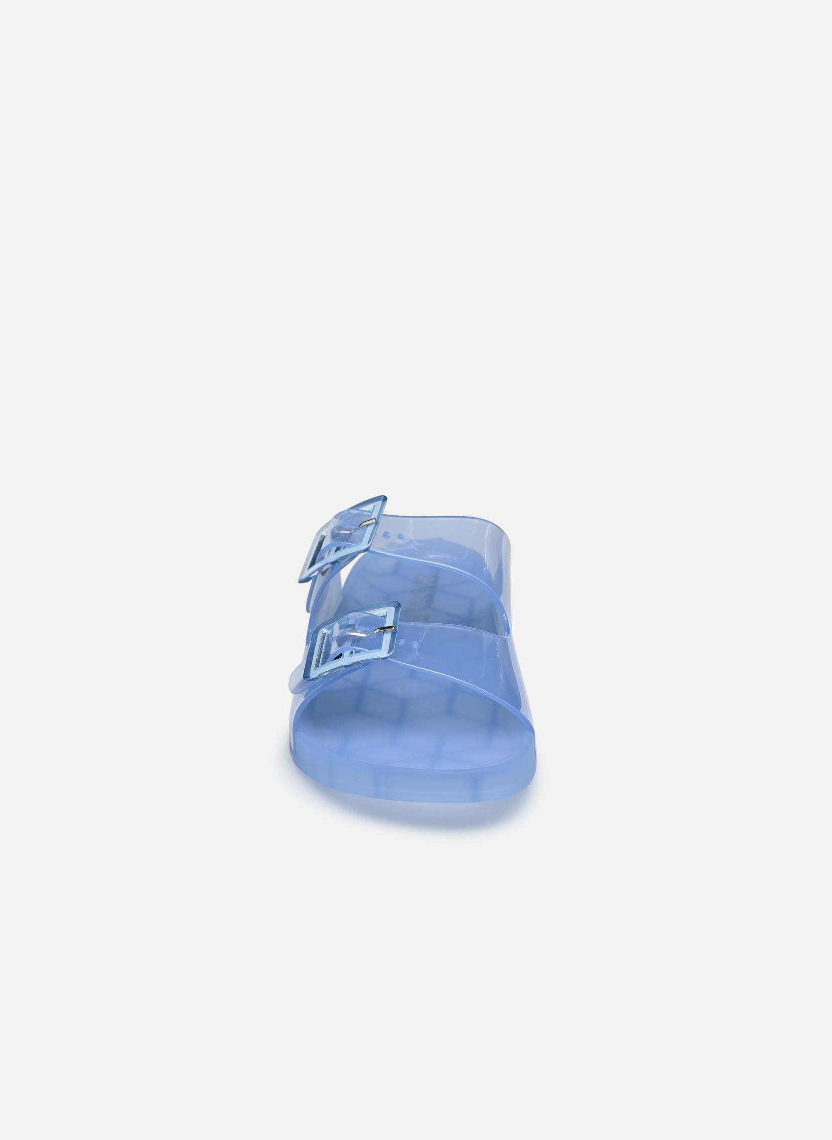 Mules et sabots Jelly sandal 2 buckles femme bleu Colors of California Mules et sabots Jelly sandal 2 buckles femme bleu DEN