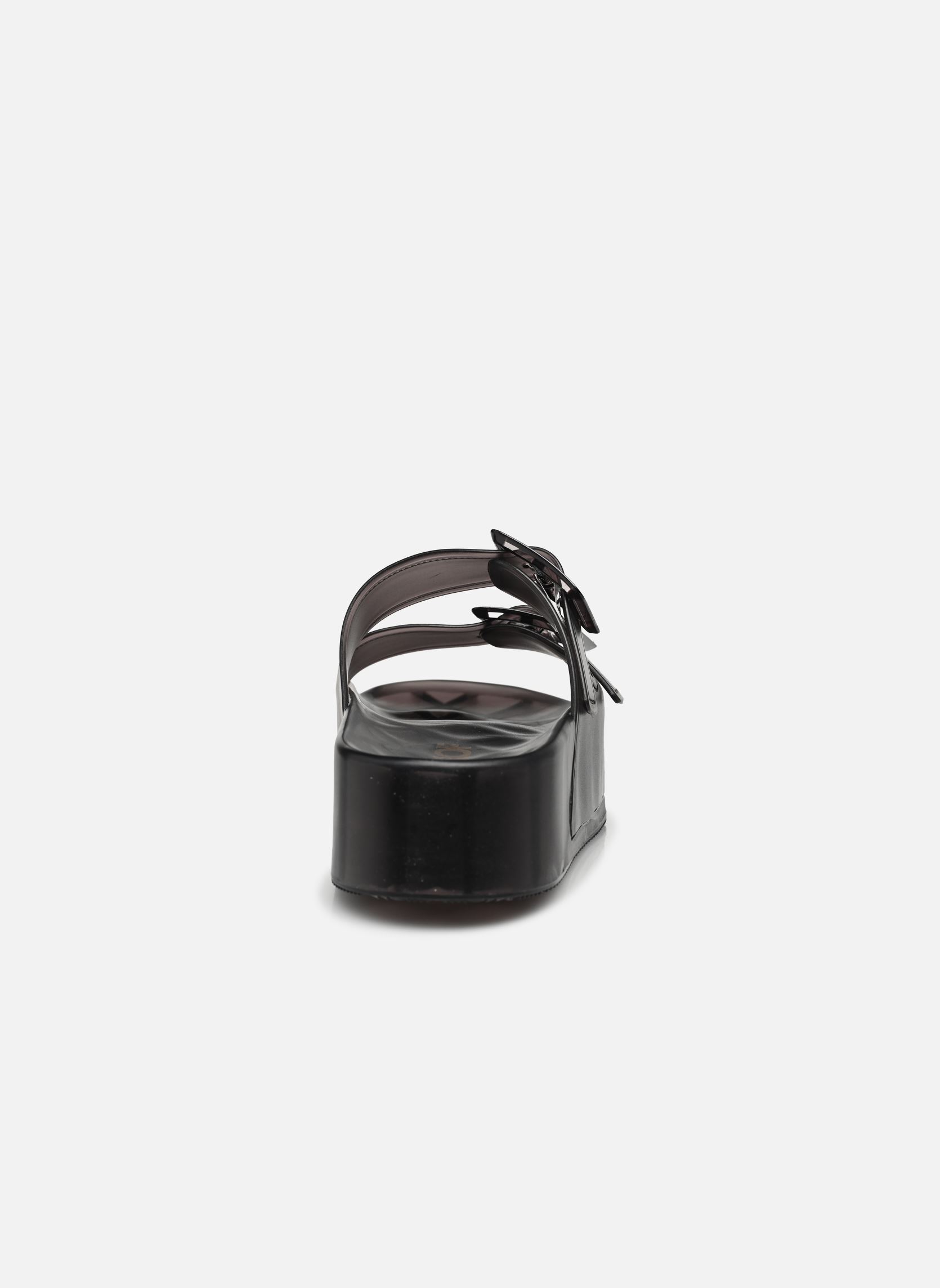 Zuecos y mules High jelly sandal 2 buckles mujer negro Colors of California Zuecos y mules High jelly sandal 2 buckles mujer negro BLA