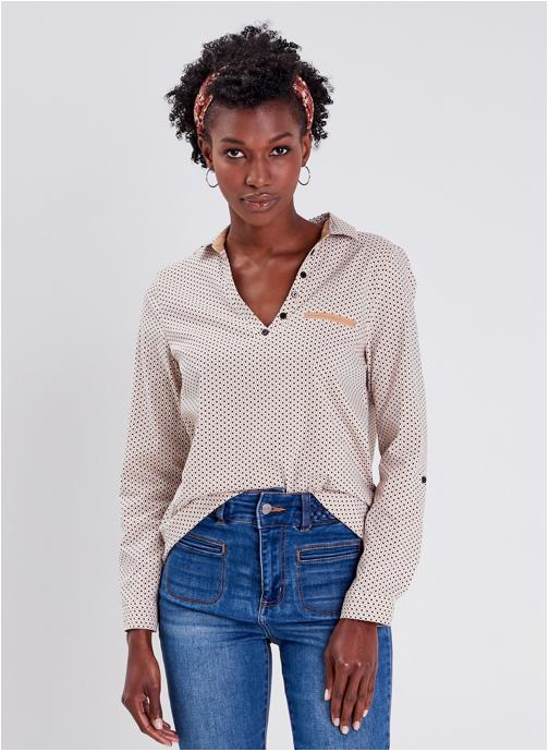 Cache Cache Chemises VAFOLYNEW femme blanc