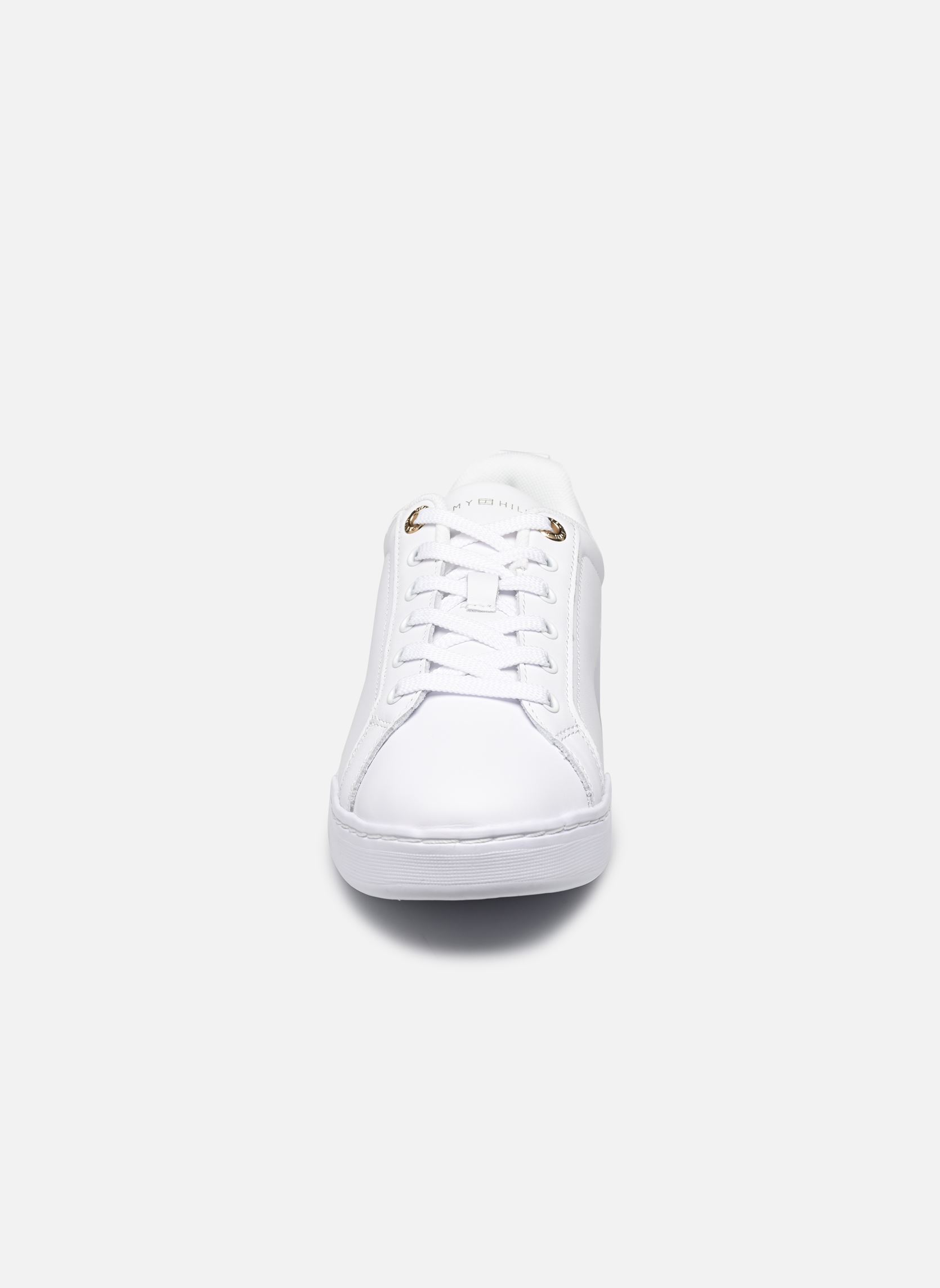 Baskets basses CHIQUE COURT SNEAKER femme blanc Tommy Hilfiger Baskets basses CHIQUE COURT SNEAKER femme blanc YBS