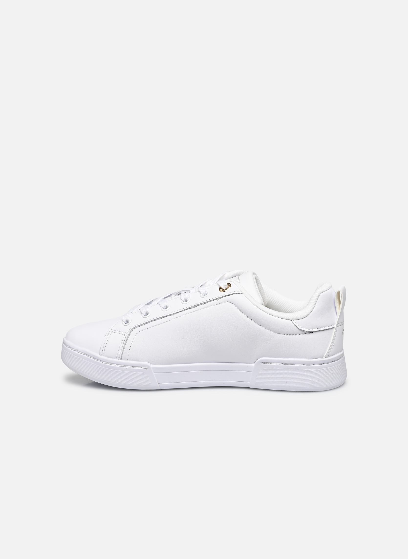 Baskets basses CHIQUE COURT SNEAKER femme blanc Tommy Hilfiger Baskets basses CHIQUE COURT SNEAKER femme blanc YBS