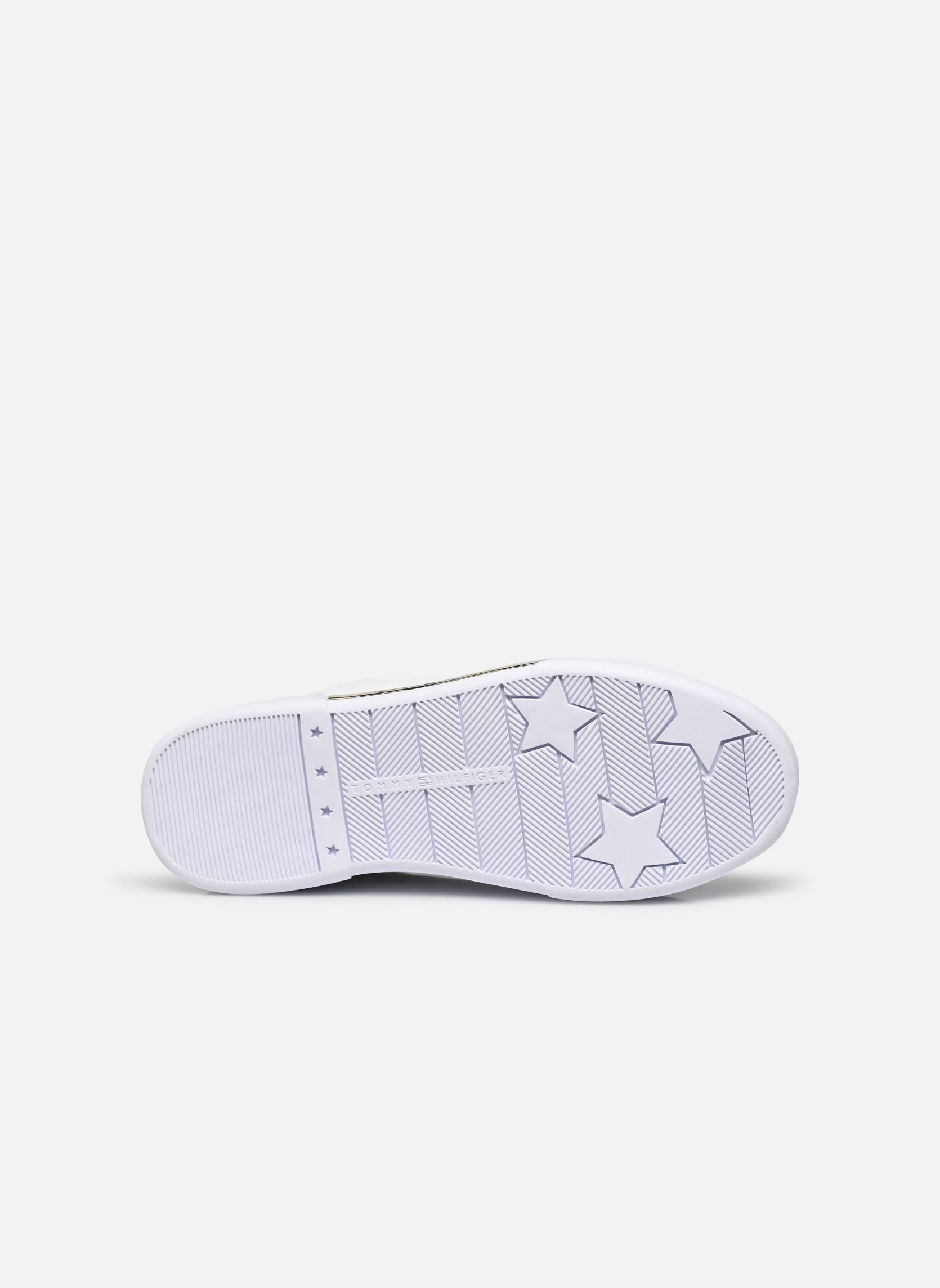 Baskets basses CHIQUE COURT SNEAKER femme blanc Tommy Hilfiger Baskets basses CHIQUE COURT SNEAKER femme blanc YBS