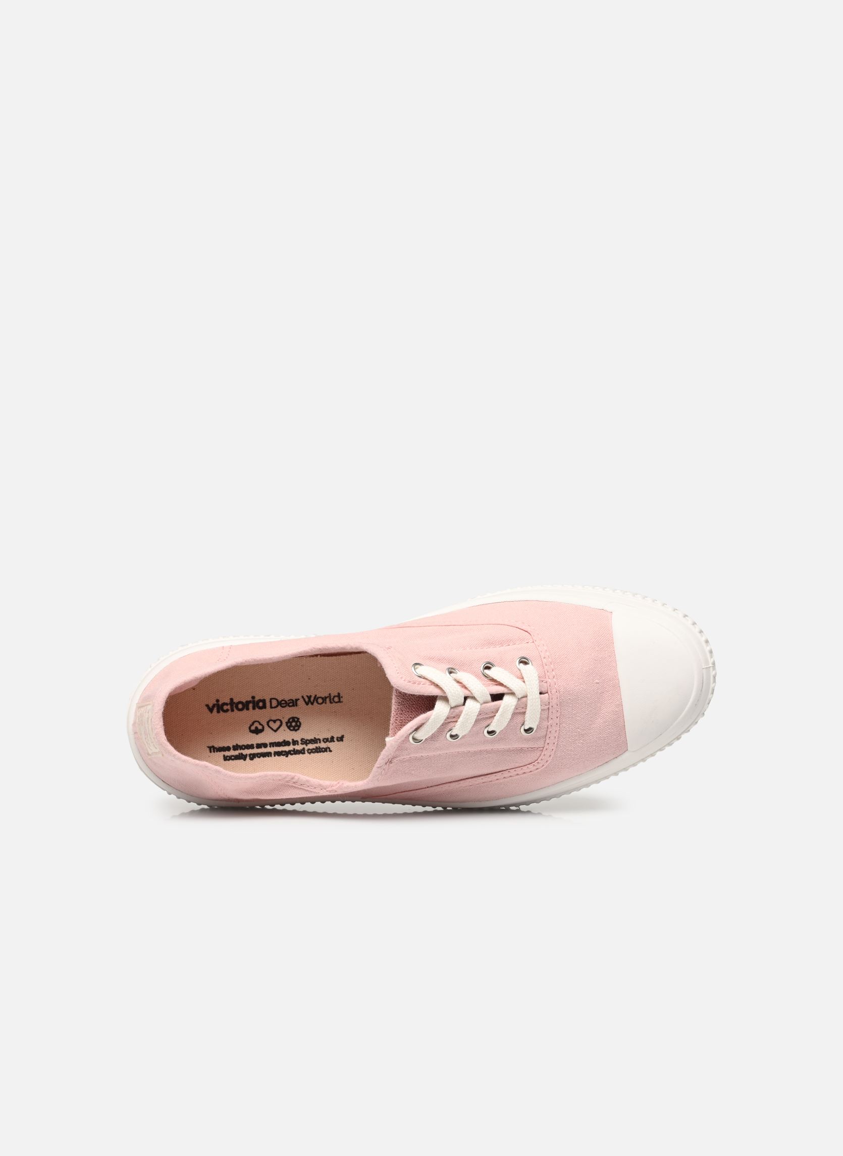 Print sneakers 1915 RE-EDIT INGLES LONA TINTADA DREC dames roze Victoria Print sneakers 1915 RE-EDIT INGLES LONA TINTADA DREC dames roze EMPOLVADO