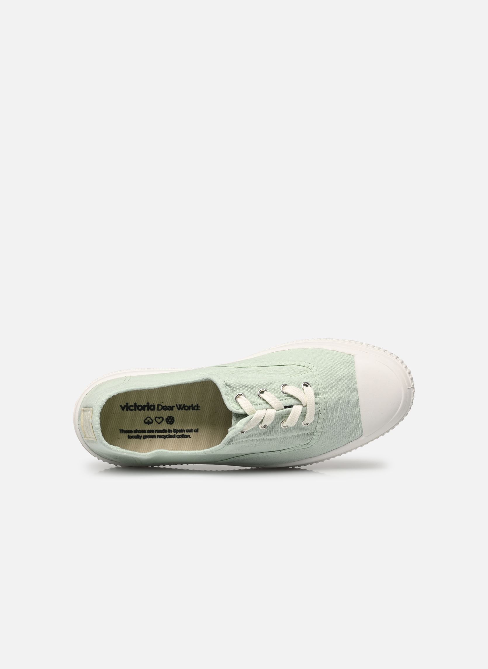 Leinen-Sneaker 1915 RE-EDIT INGLES LONA TINTADA DREC damen grün Victoria Leinen-Sneaker 1915 RE-EDIT INGLES LONA TINTADA DREC damen grün MELON