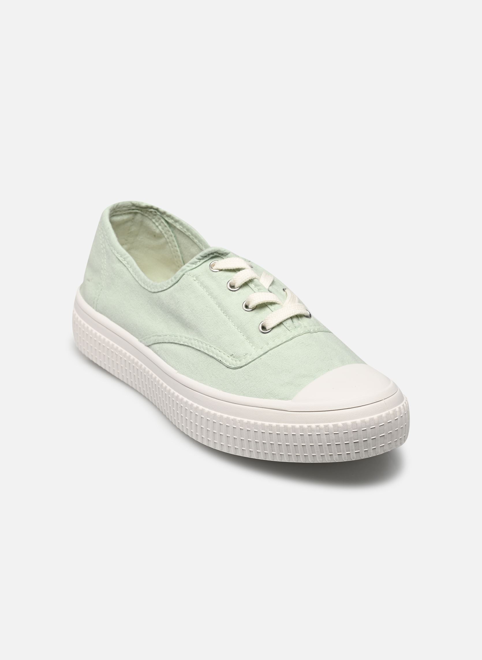 Leinen-Sneaker 1915 RE-EDIT INGLES LONA TINTADA DREC damen grün Victoria Leinen-Sneaker 1915 RE-EDIT INGLES LONA TINTADA DREC damen grün MELON