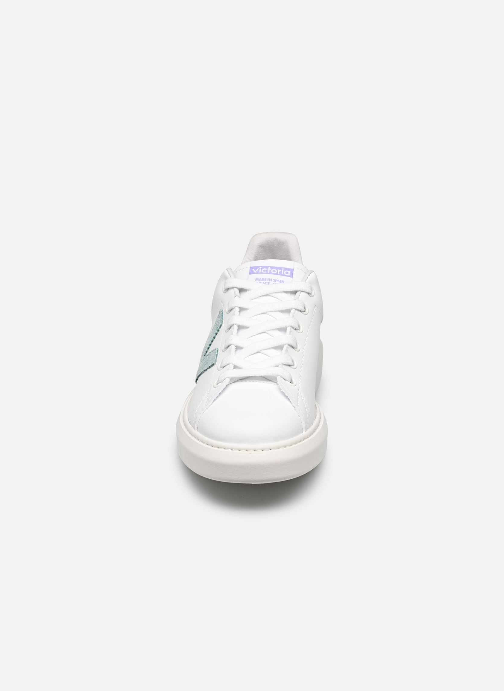 Sneakers MILAN EFECTO PIEL & NEON donna bianco Victoria Sneakers MILAN EFECTO PIEL & NEON donna bianco Rosa