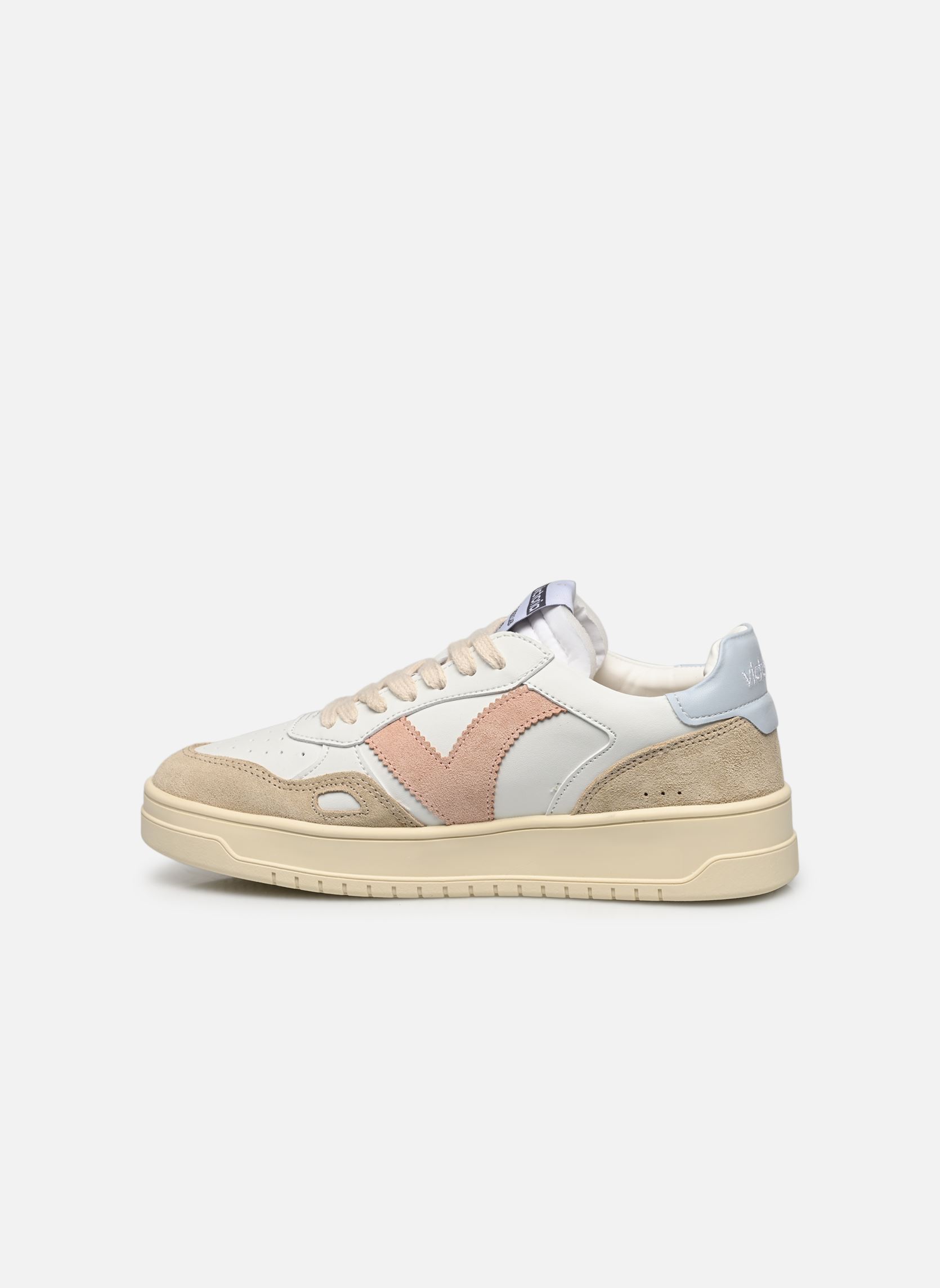 Niedrige Sneaker SEUL EFECTO PIEL & SERRAJE damen weiß Victoria Niedrige Sneaker SEUL EFECTO PIEL & SERRAJE damen weiß CELESTE