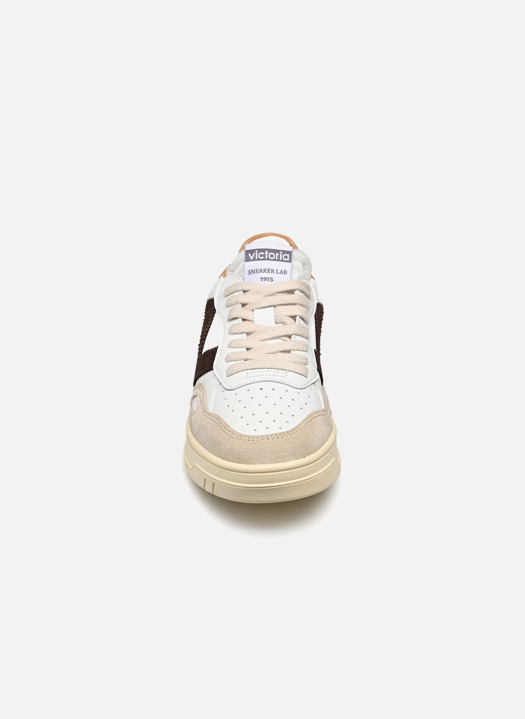 Baskets basses SEUL EFECTO PIEL & SERRAJE femme blanc Victoria Baskets basses SEUL EFECTO PIEL & SERRAJE femme blanc TAUPE