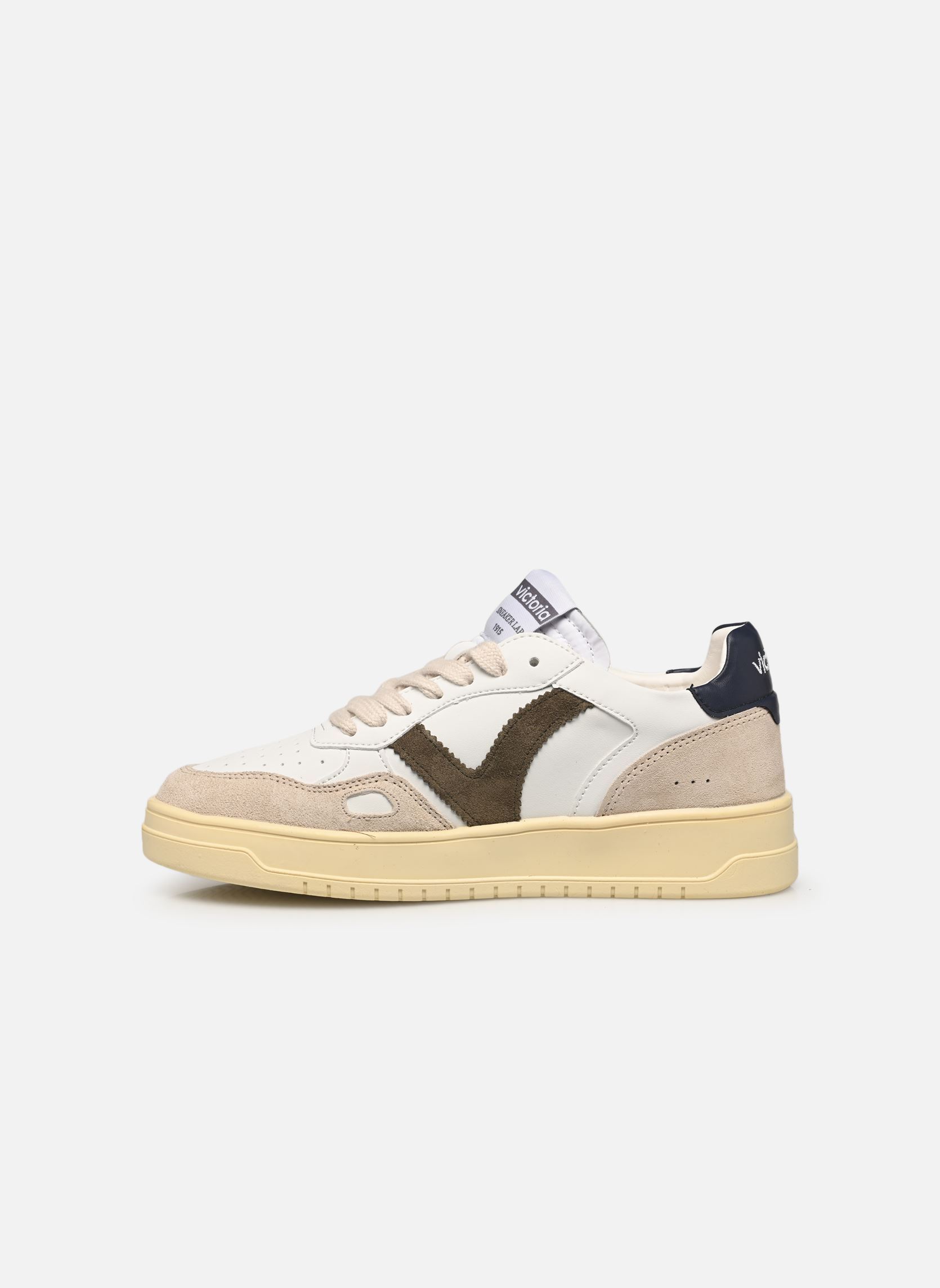 Baskets basses SEUL EFECTO PIEL & SERRAJE femme blanc Victoria Baskets basses SEUL EFECTO PIEL & SERRAJE femme blanc MARINO