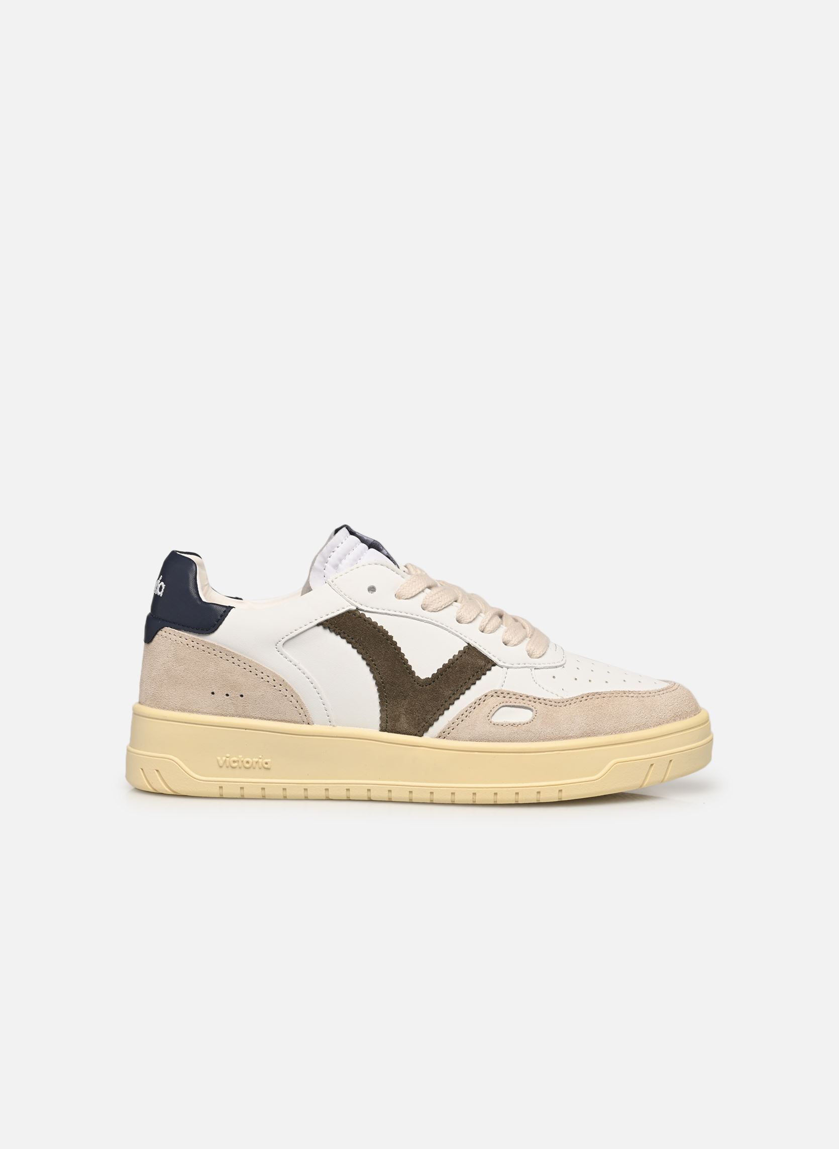 Baskets basses SEUL EFECTO PIEL & SERRAJE femme blanc Victoria Baskets basses SEUL EFECTO PIEL & SERRAJE femme blanc MARINO
