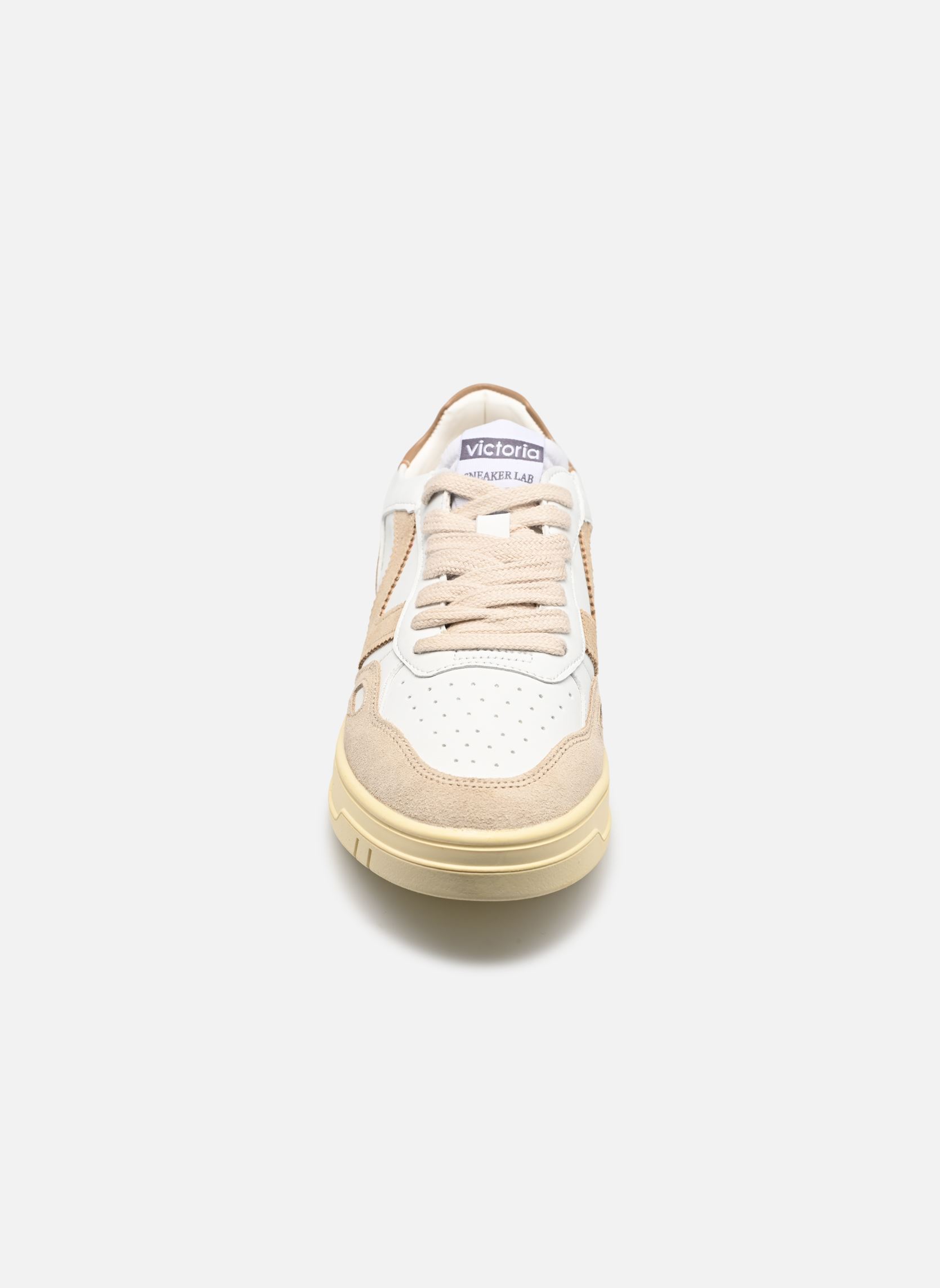 Baskets basses SEUL EFECTO PIEL & SERRAJE femme blanc Victoria Baskets basses SEUL EFECTO PIEL & SERRAJE femme blanc BEIGE
