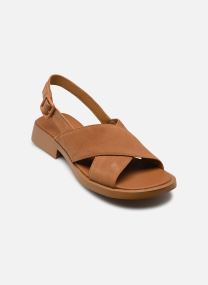 Sandales plates Dana K201600 femme marron