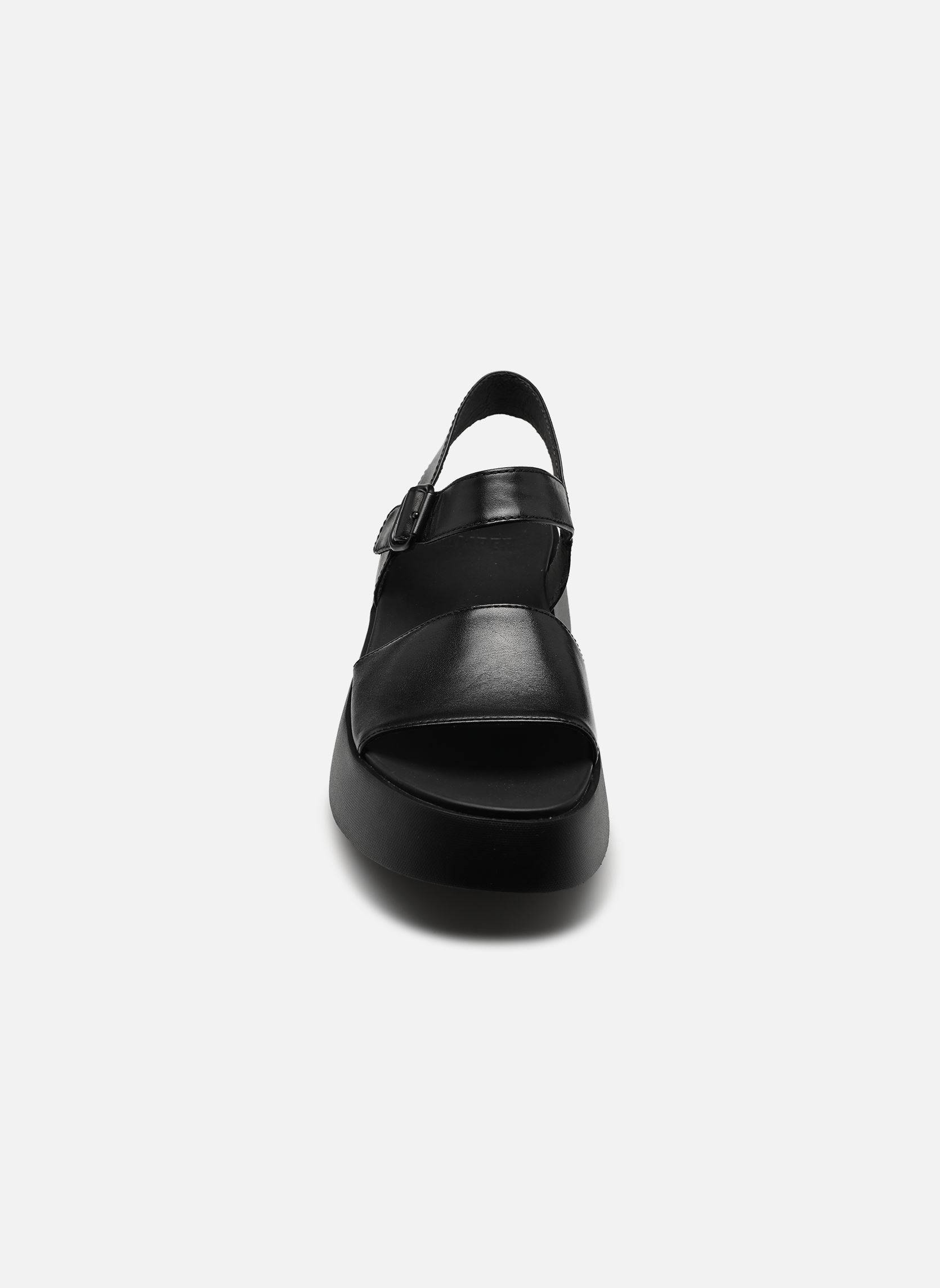 Sandalen met sleehak en plateau Tasha K201659 dames zwart Camper Sandalen met sleehak en plateau Tasha K201659 dames zwart Ultrasoft Negro