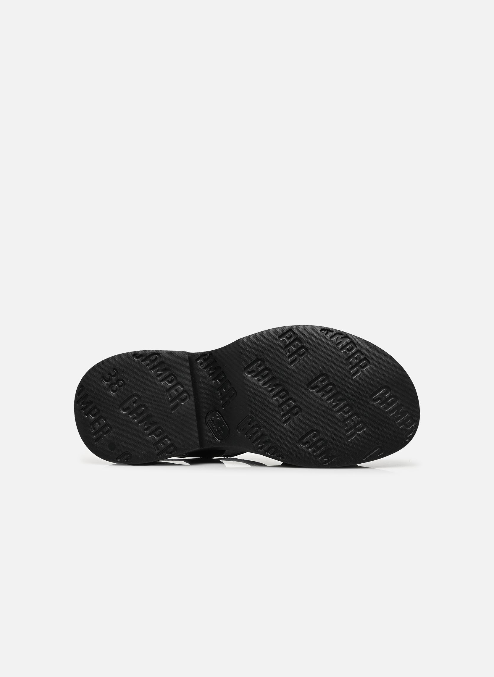 Sandalen met sleehak en plateau Tasha K201659 dames zwart Camper Sandalen met sleehak en plateau Tasha K201659 dames zwart Ultrasoft Negro