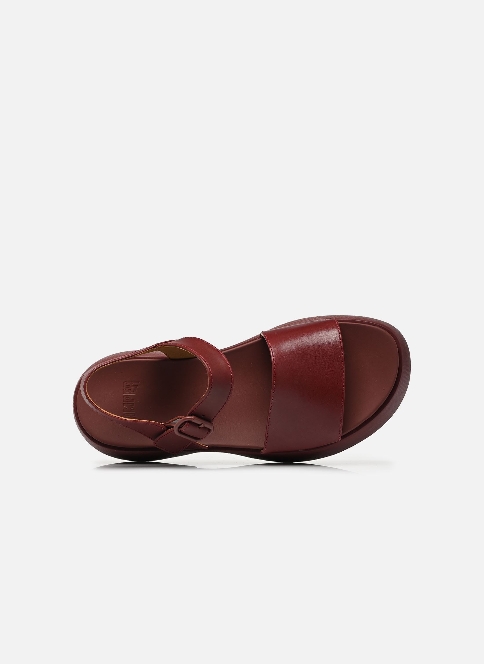 Sandalen met sleehak en plateau Tasha K201659 dames bordeaux Camper Sandalen met sleehak en plateau Tasha K201659 dames bordeaux Ultrasoft Garnet
