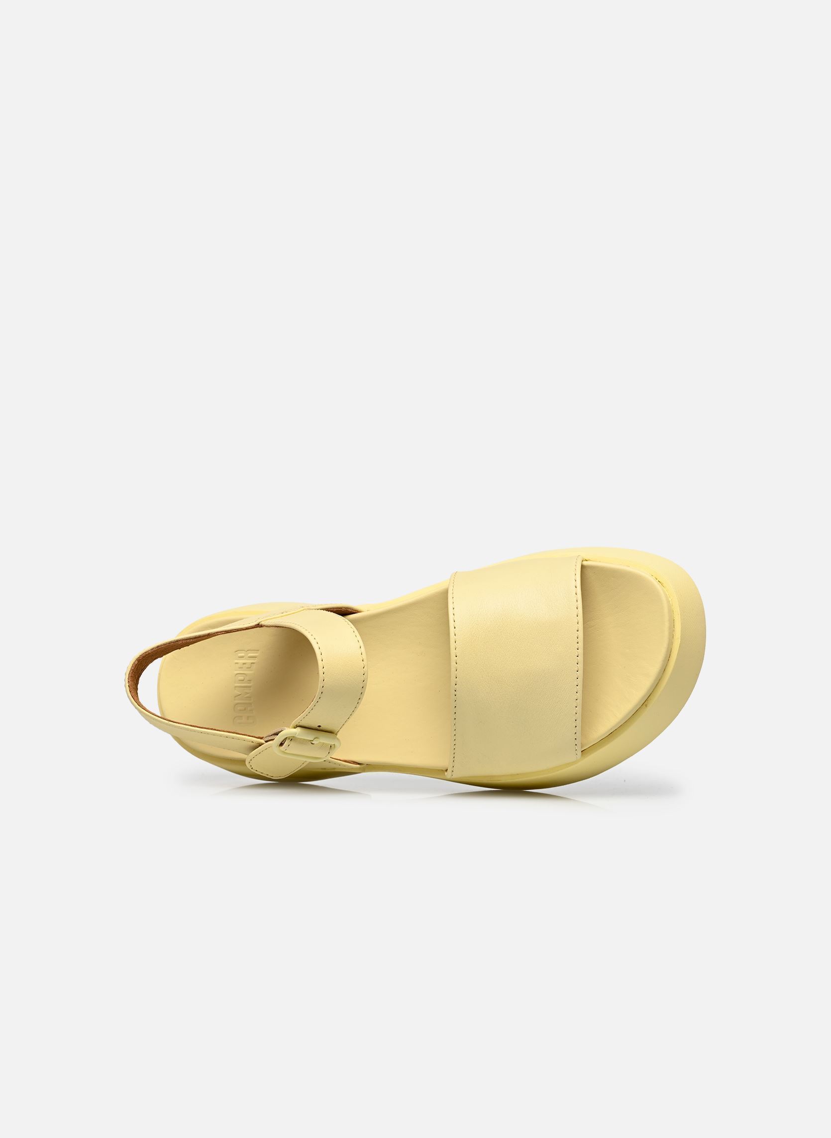Sandales compensées et plateformes Tasha K201659 femme jaune Camper Sandales compensées et plateformes Tasha K201659 femme jaune Gobi Flora