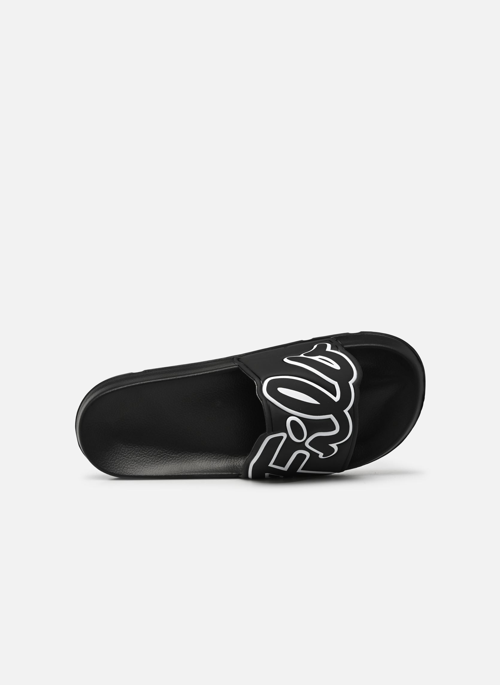 Pantofole SCRITTO M uomo nero FILA Pantofole SCRITTO M uomo nero Black-White