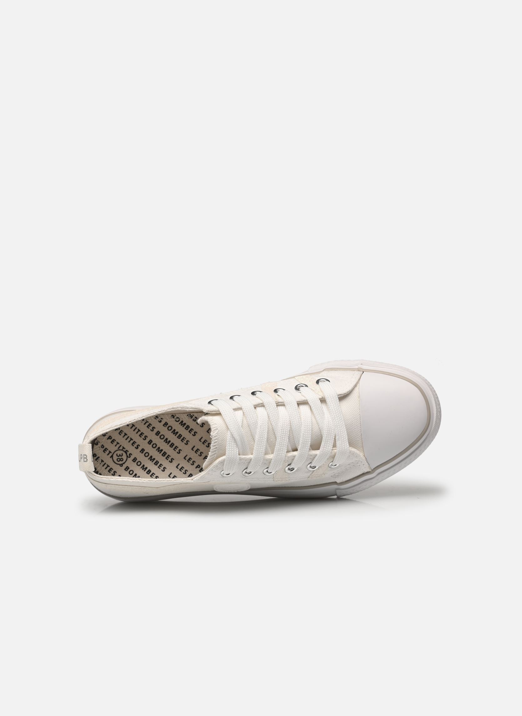 Sneakers di tela INDIRA donna bianco LPB -LES PETITES BOMBES Sneakers di tela INDIRA donna bianco Blanc Optic
