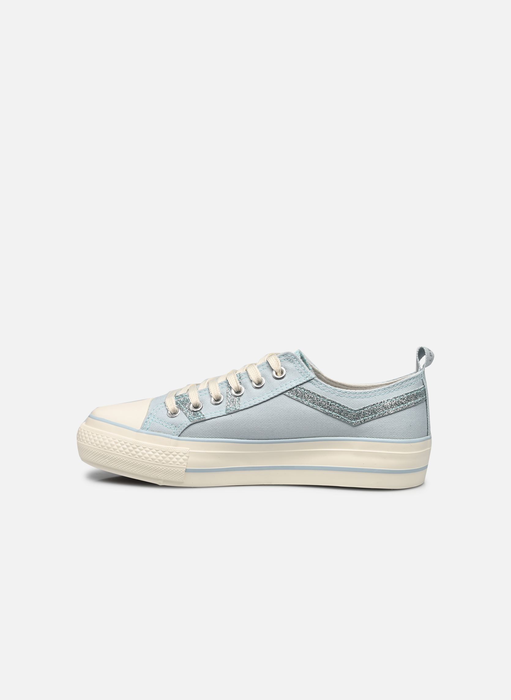 Baskets toile INDIRA femme bleu LPB -LES PETITES BOMBES Baskets toile INDIRA femme bleu Ciel