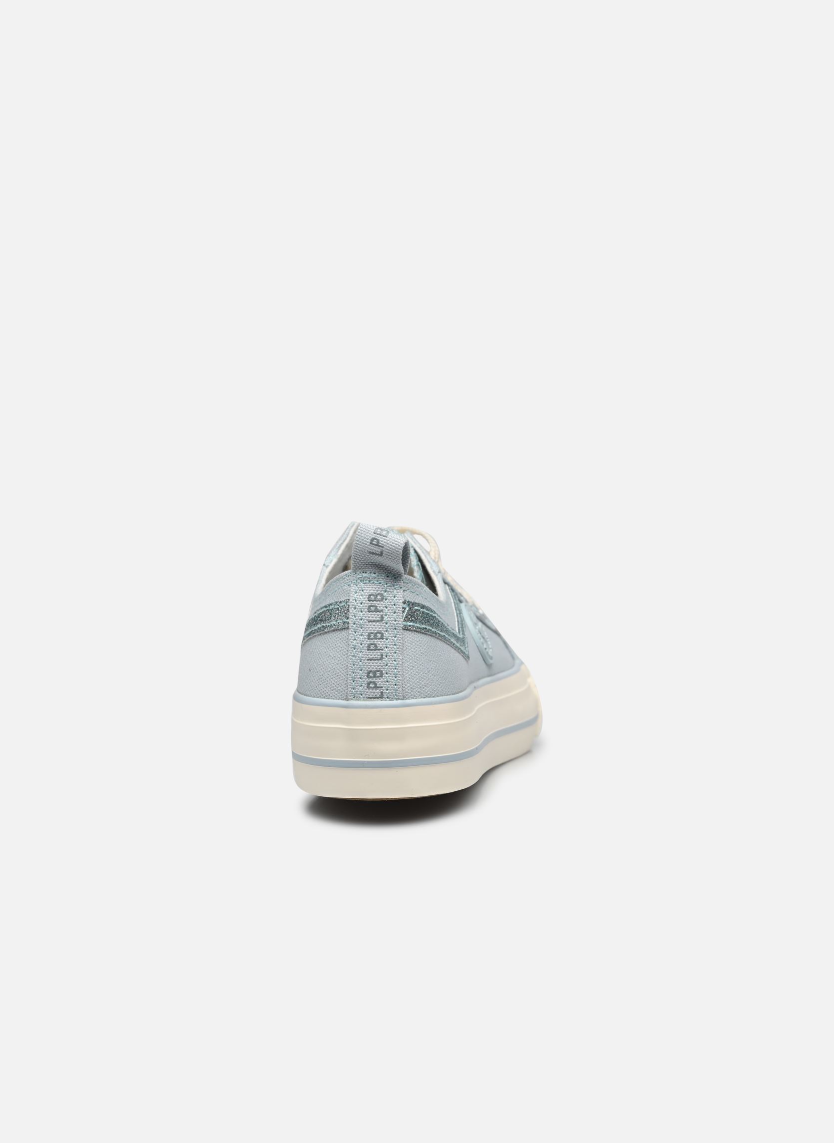 Baskets toile INDIRA femme bleu LPB -LES PETITES BOMBES Baskets toile INDIRA femme bleu Ciel