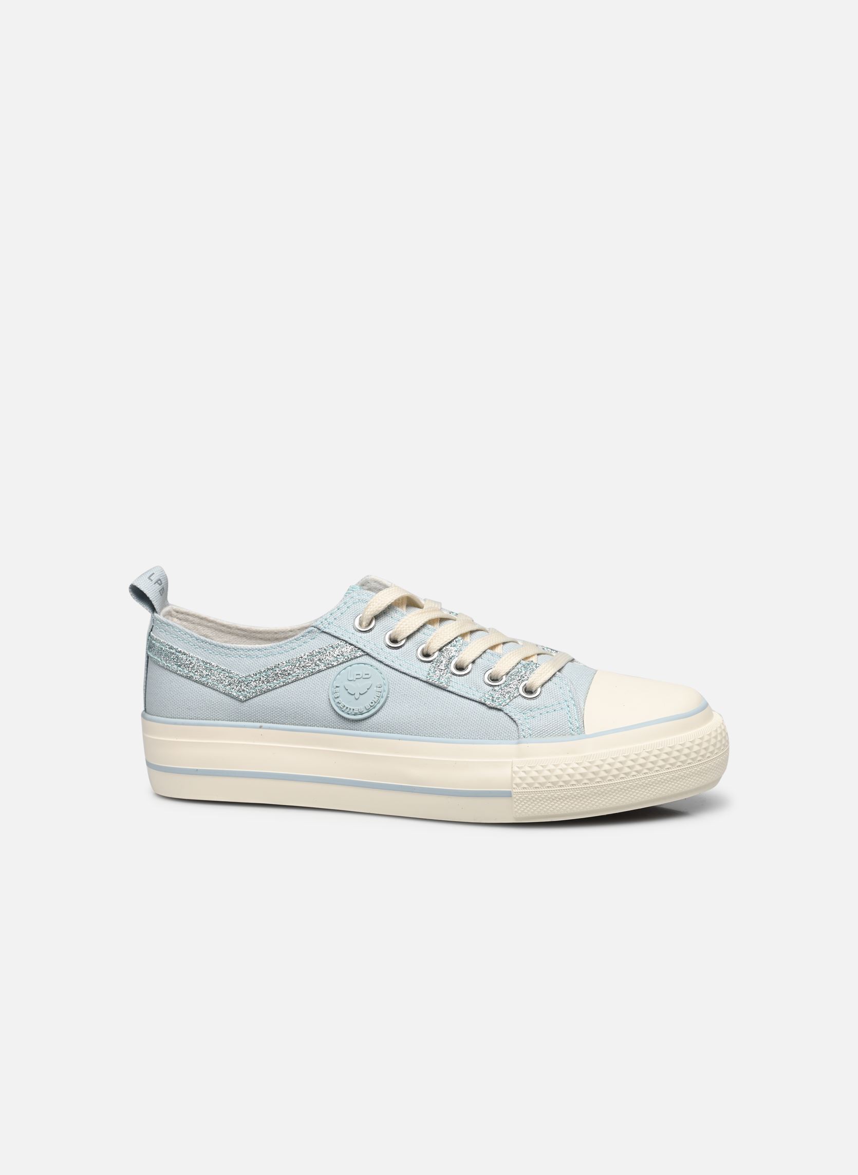 Baskets toile INDIRA femme bleu LPB -LES PETITES BOMBES Baskets toile INDIRA femme bleu Ciel
