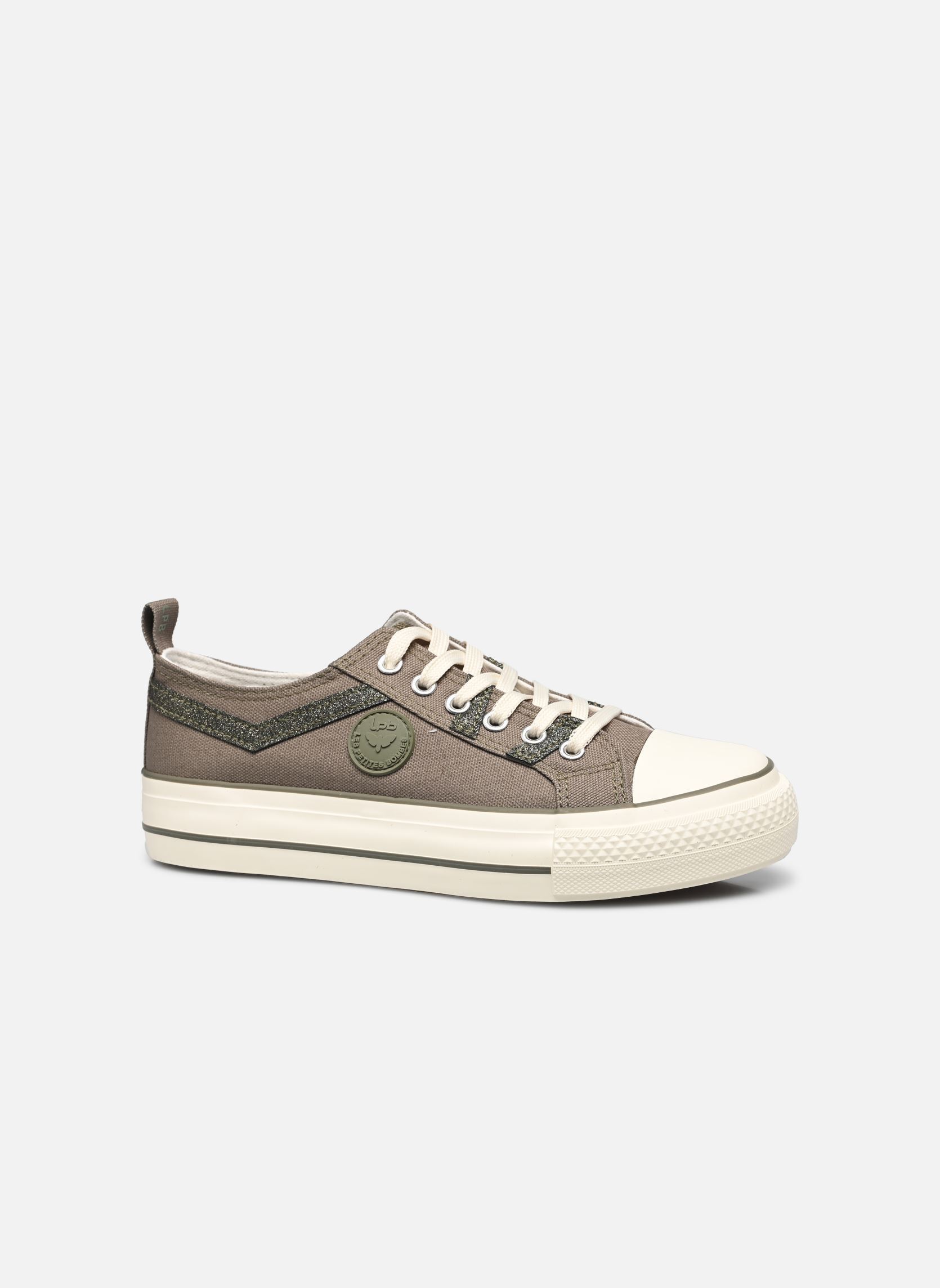 Leinen-Sneaker INDIRA damen grün LPB -LES PETITES BOMBES Leinen-Sneaker INDIRA damen grün Kaki