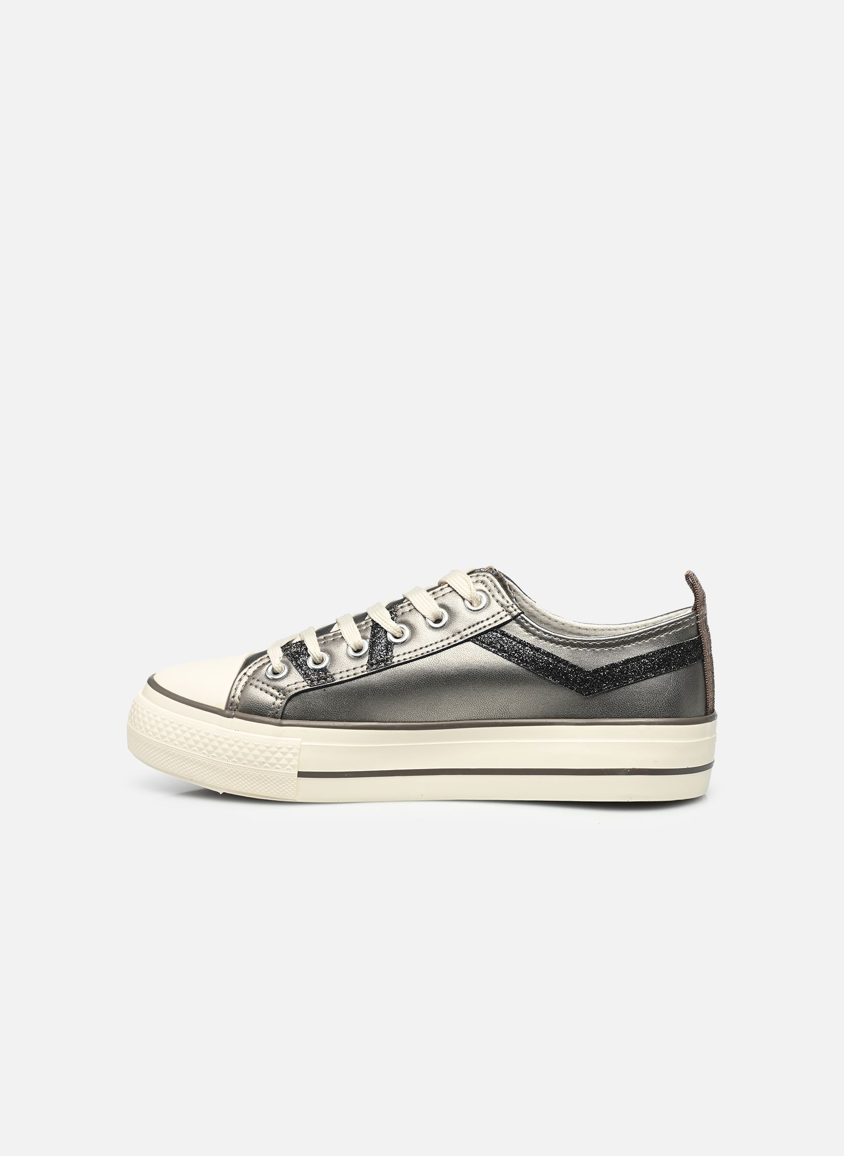 Sneakers di tela INDIRA donna grigio LPB -LES PETITES BOMBES Sneakers di tela INDIRA donna grigio GRIS FONCE / GRIS