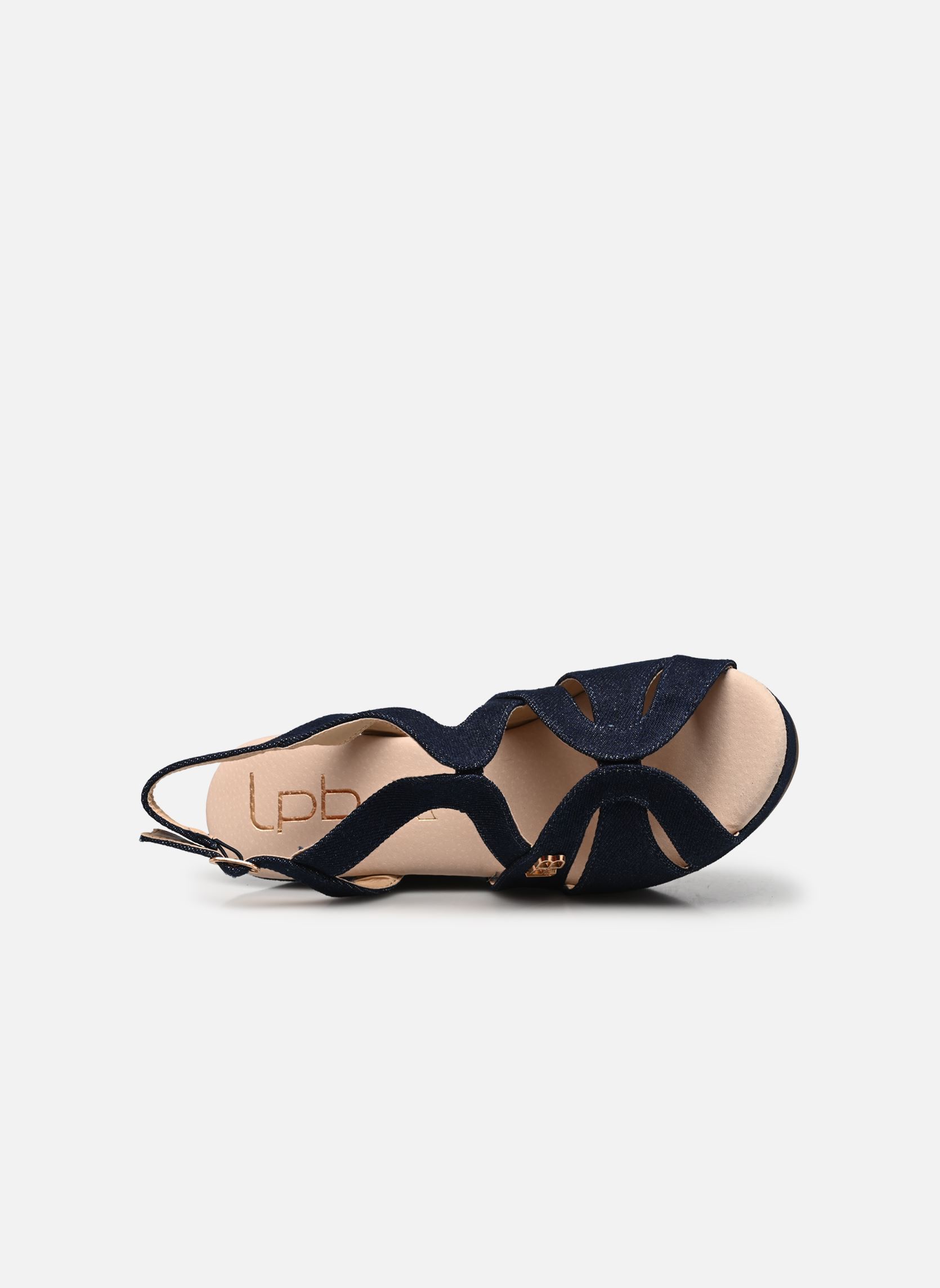 Keil- und Plateausandalen ILENA damen blau LPB -LES PETITES BOMBES Keil- und Plateausandalen ILENA damen blau Brut