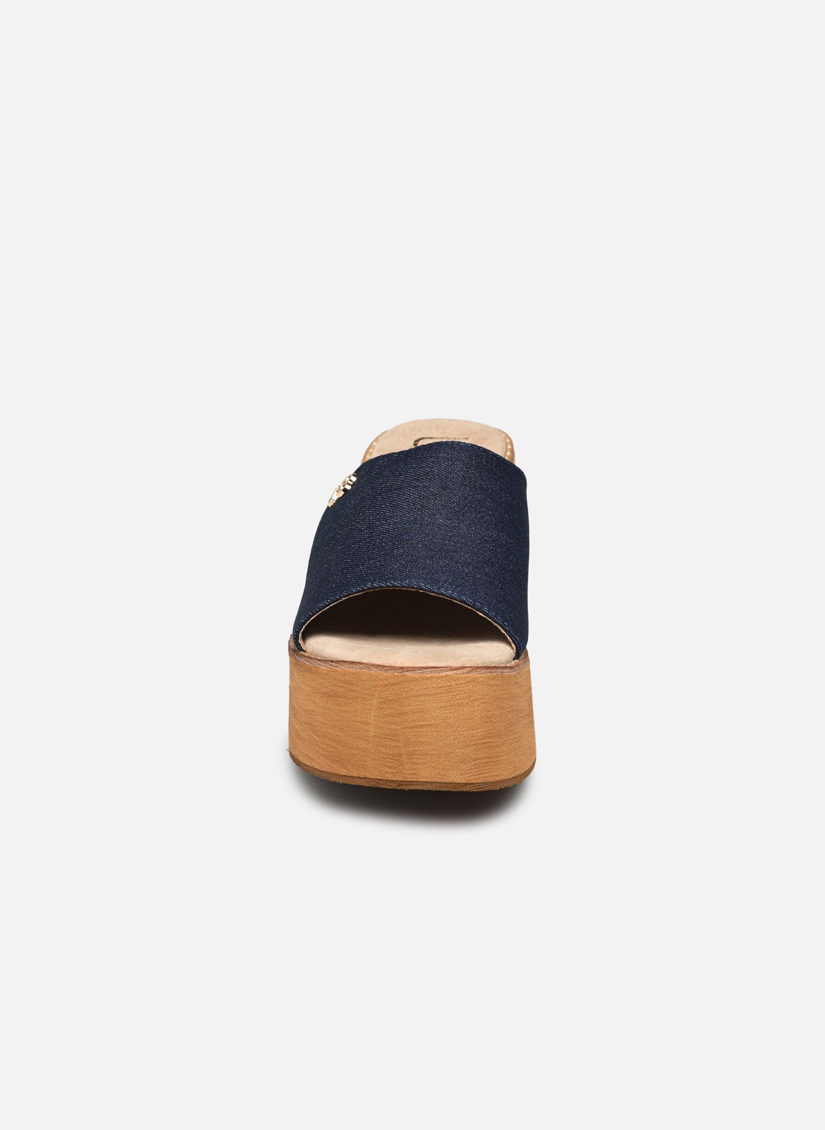 Pantoletten und Clogs IKEN damen blau LPB -LES PETITES BOMBES Pantoletten und Clogs IKEN damen blau Brut