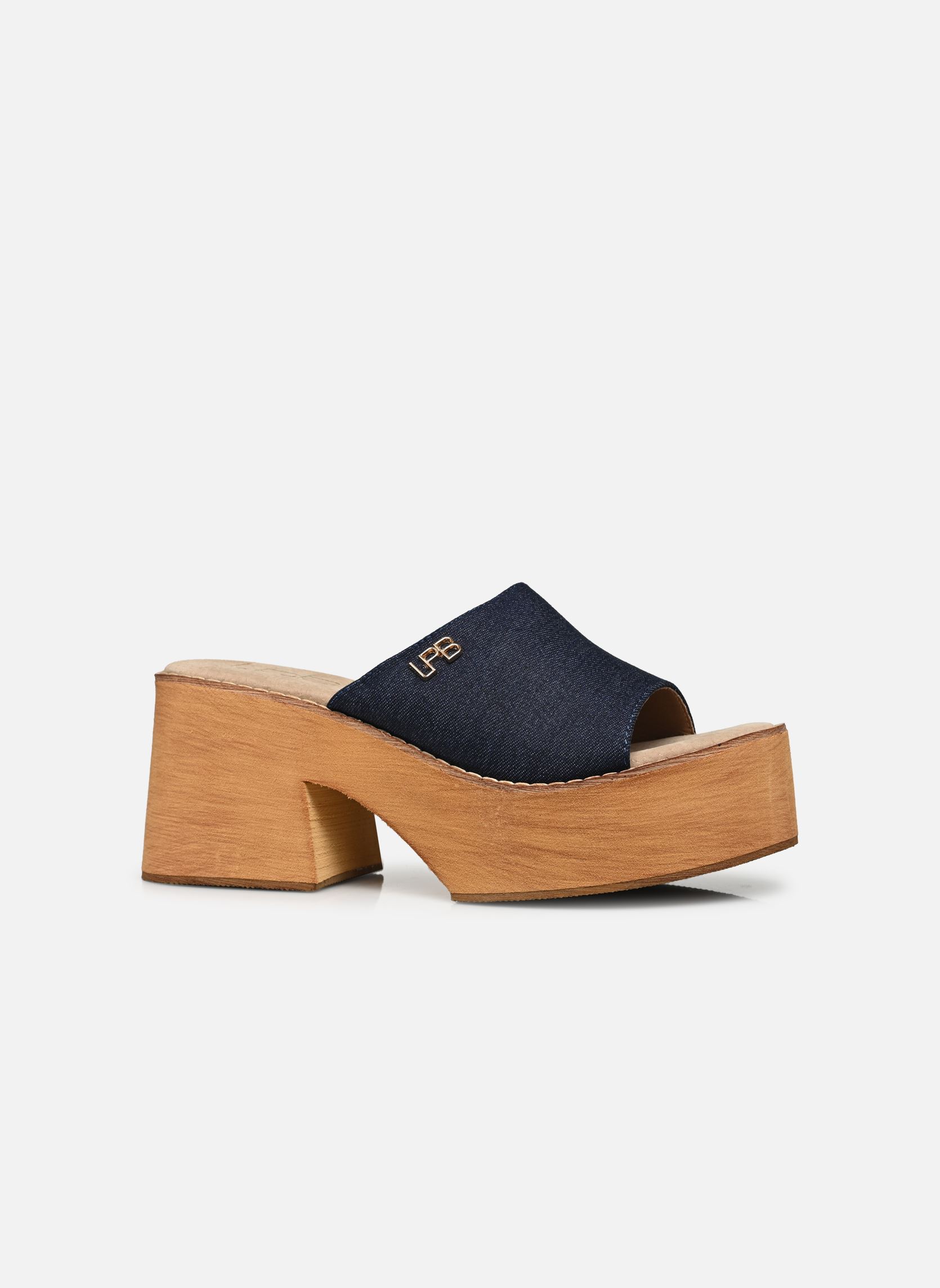 Pantoletten und Clogs IKEN damen blau LPB -LES PETITES BOMBES Pantoletten und Clogs IKEN damen blau Brut
