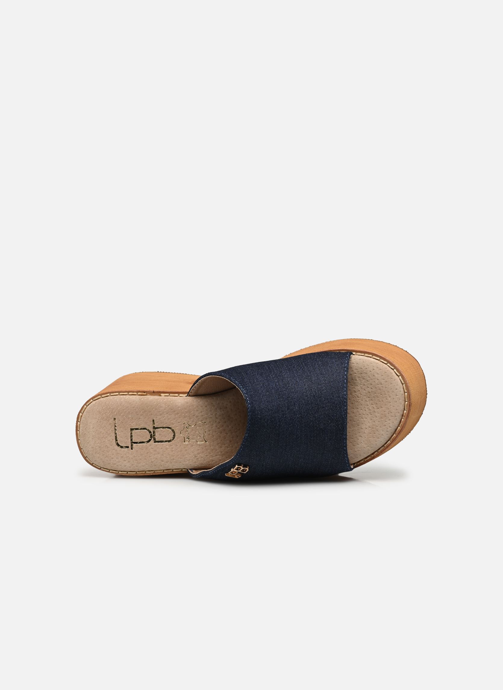 Pantoletten und Clogs IKEN damen blau LPB -LES PETITES BOMBES Pantoletten und Clogs IKEN damen blau Brut