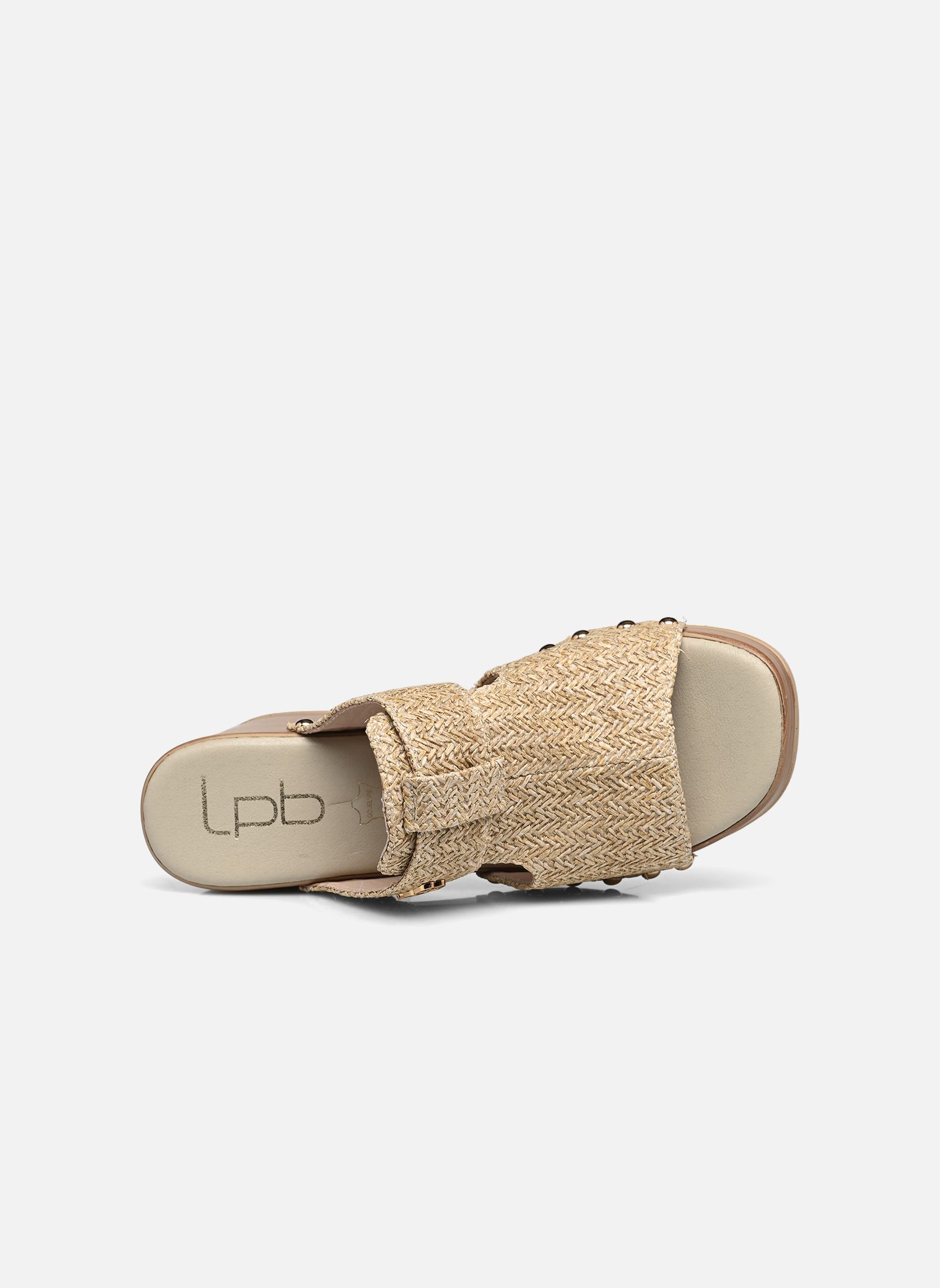 Pantoletten und Clogs IFO damen beige LPB -LES PETITES BOMBES Pantoletten und Clogs IFO damen beige Beige Raphia