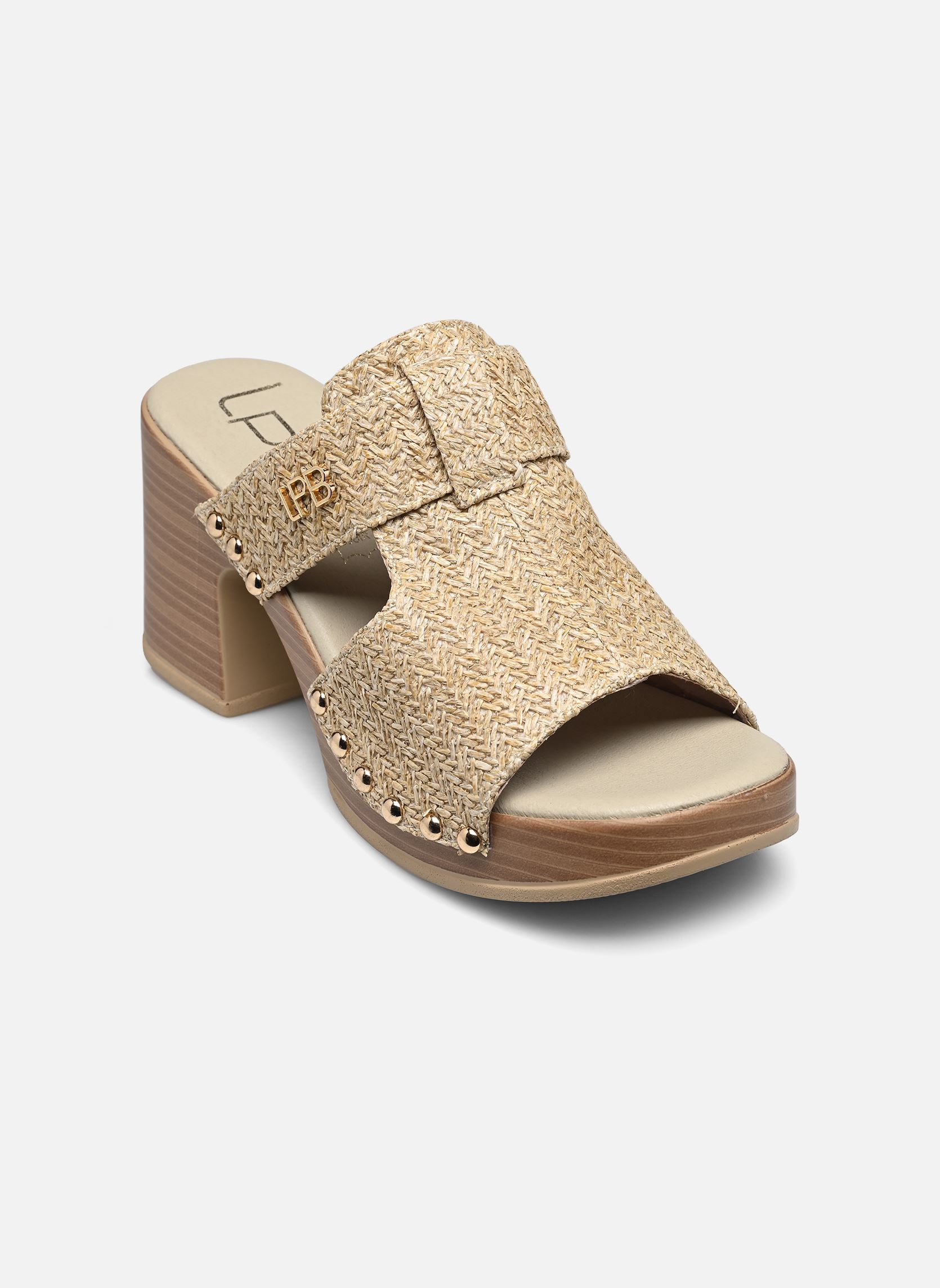Pantoletten und Clogs IFO damen beige LPB -LES PETITES BOMBES Pantoletten und Clogs IFO damen beige Beige Raphia