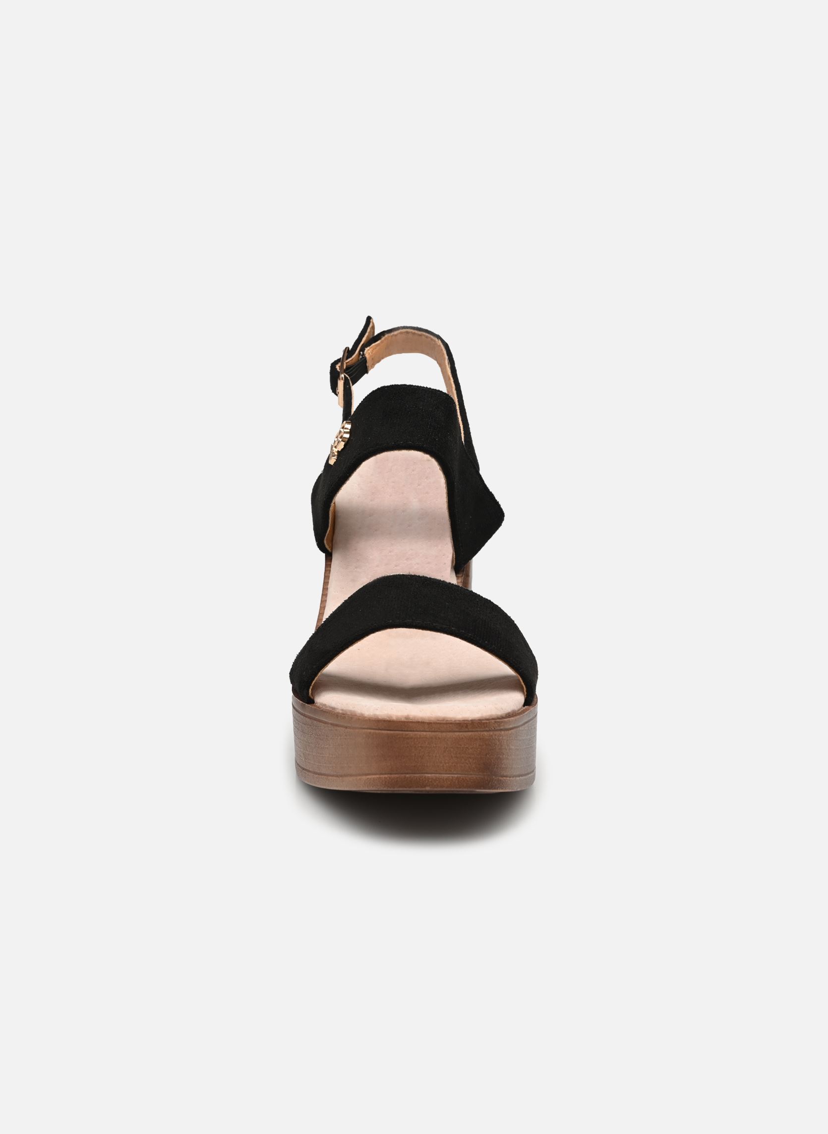 Sandalen IRINA damen schwarz LPB -LES PETITES BOMBES Sandalen IRINA damen schwarz NOIR SUEDINE