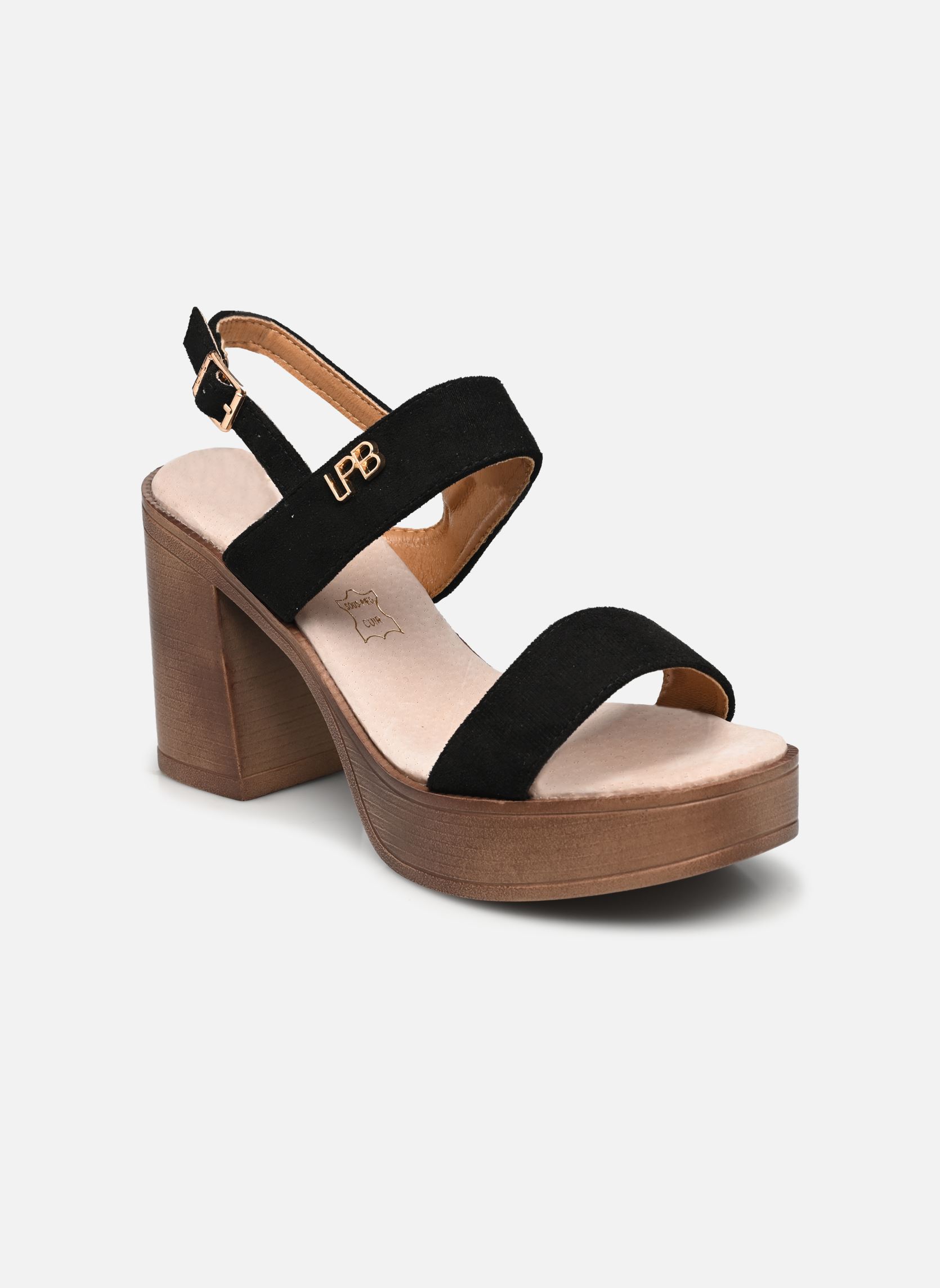 Sandalen IRINA damen schwarz LPB -LES PETITES BOMBES Sandalen IRINA damen schwarz NOIR SUEDINE