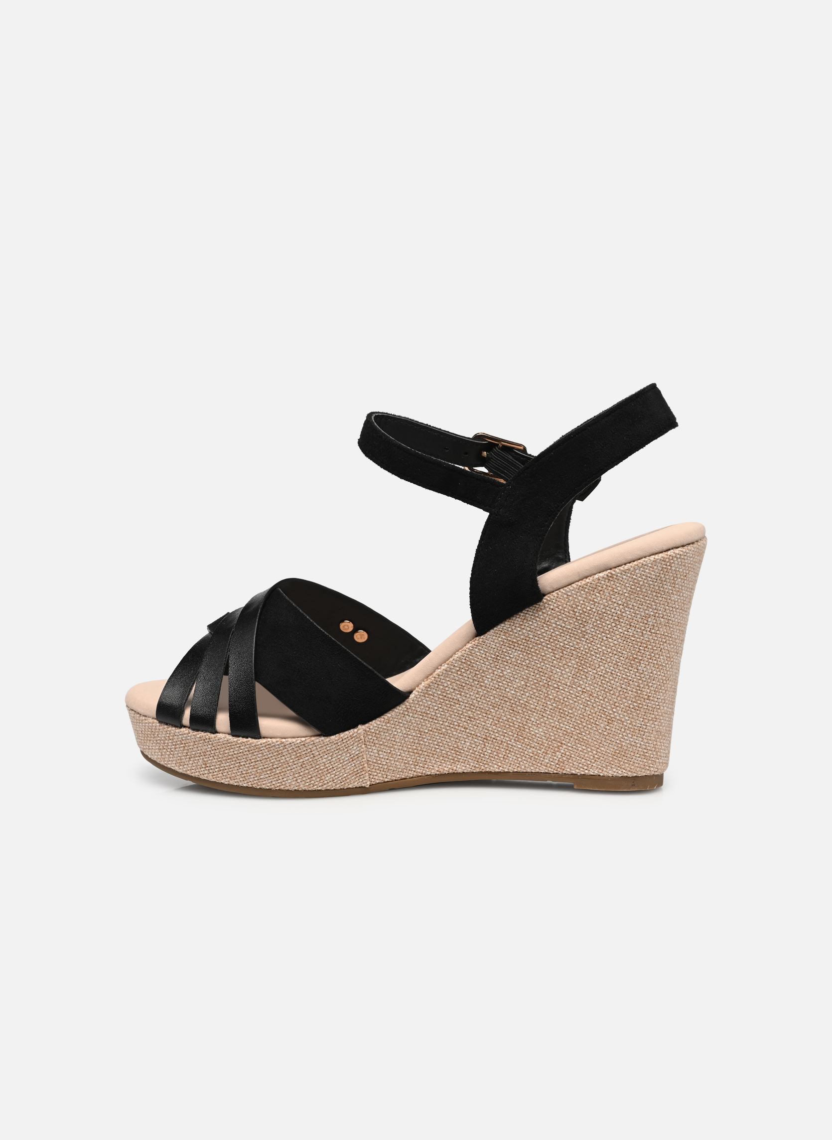 Sandali con zeppa e plateau ISALINE donna nero LPB -LES PETITES BOMBES Sandali con zeppa e plateau ISALINE donna nero Noir