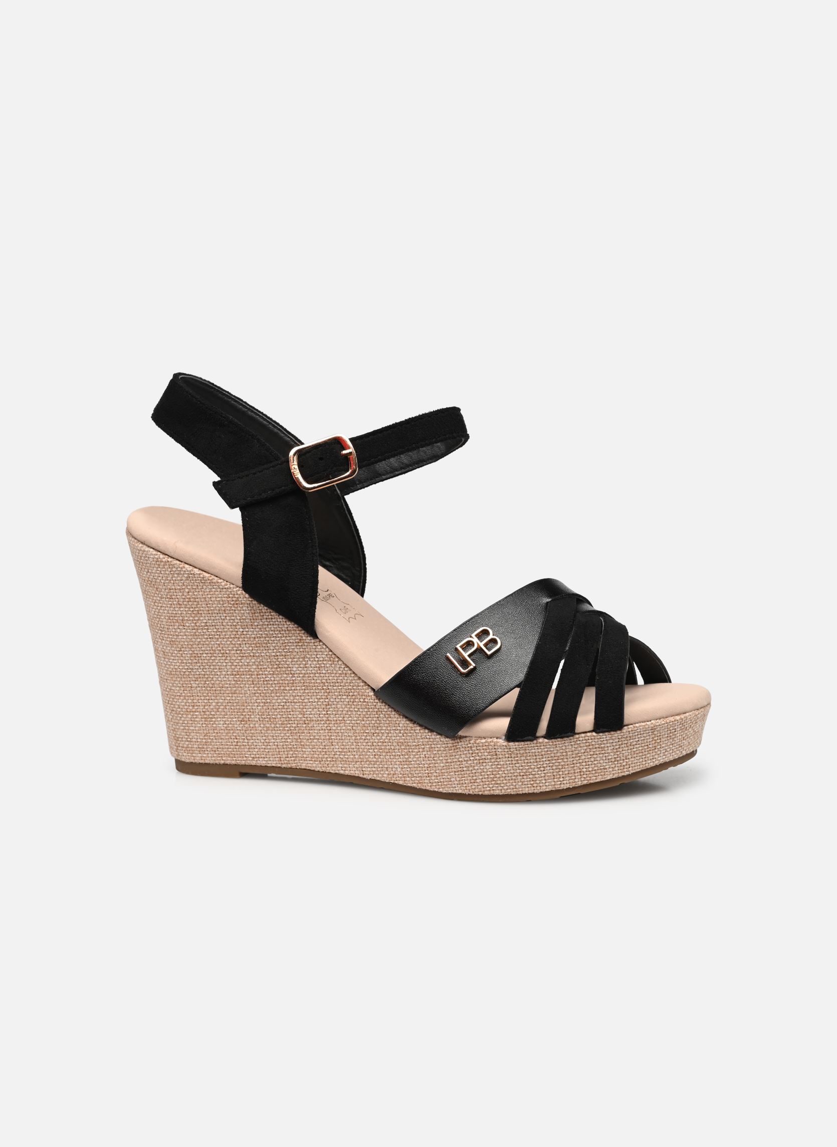 Sandali con zeppa e plateau ISALINE donna nero LPB -LES PETITES BOMBES Sandali con zeppa e plateau ISALINE donna nero Noir