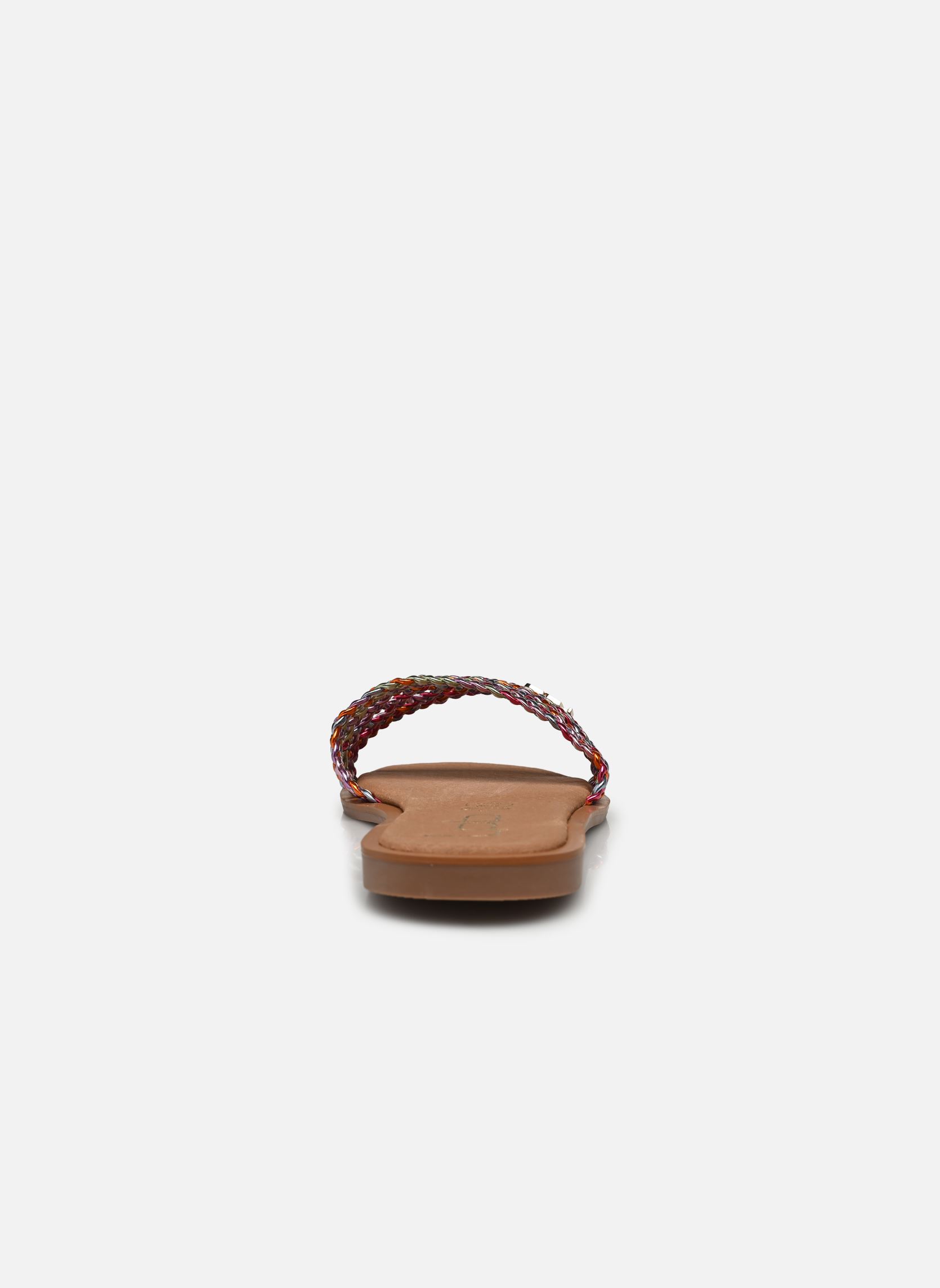 Pantoletten und Clogs IOLANDA damen silber LPB -LES PETITES BOMBES Pantoletten und Clogs IOLANDA damen silber Multico Metal