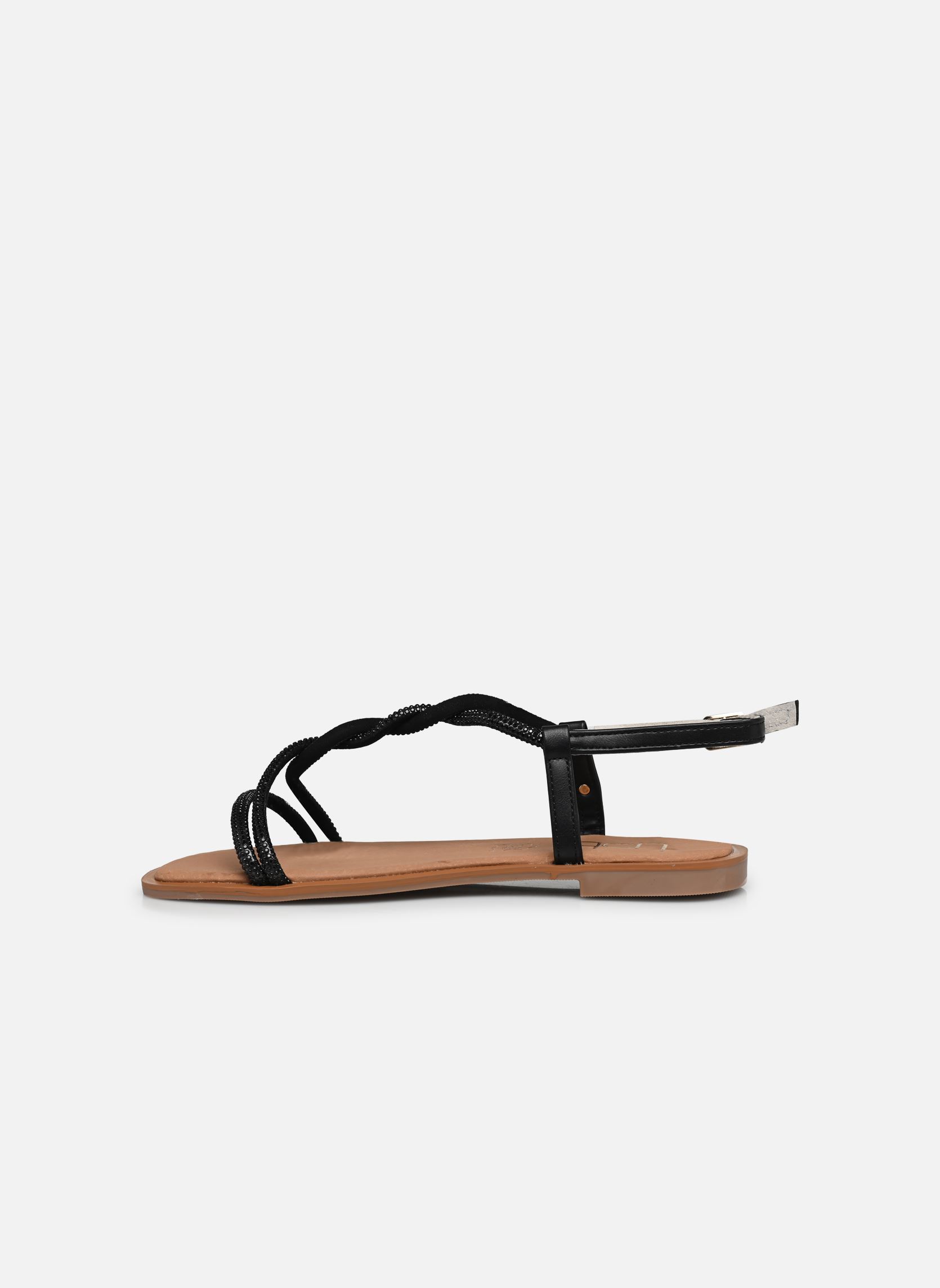 Flache Sandalen ICA damen schwarz LPB -LES PETITES BOMBES Flache Sandalen ICA damen schwarz Noir
