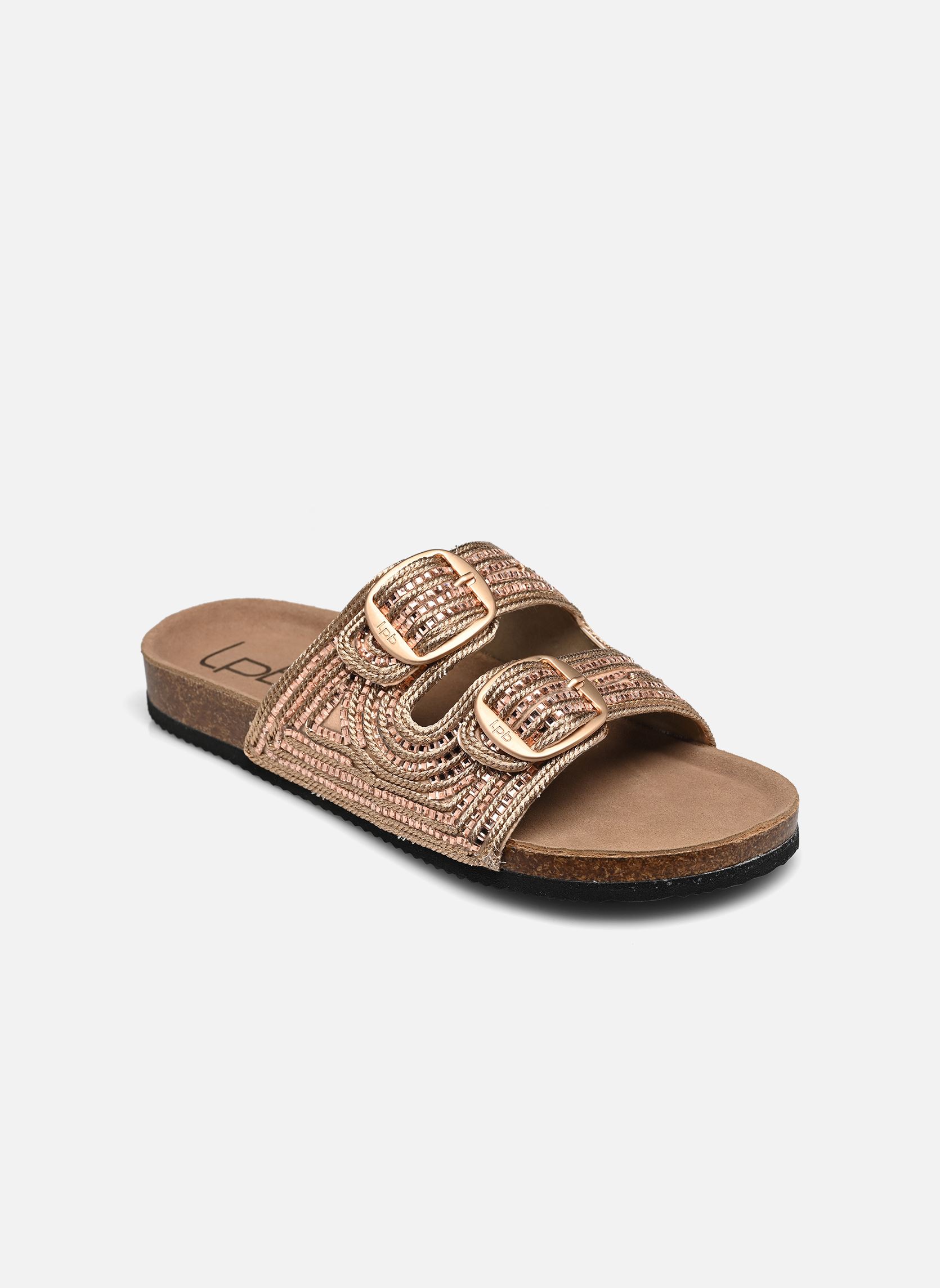 Zuecos y mules ISEE mujer oro y bronce LPB -LES PETITES BOMBES Zuecos y mules ISEE mujer oro y bronce Champagne