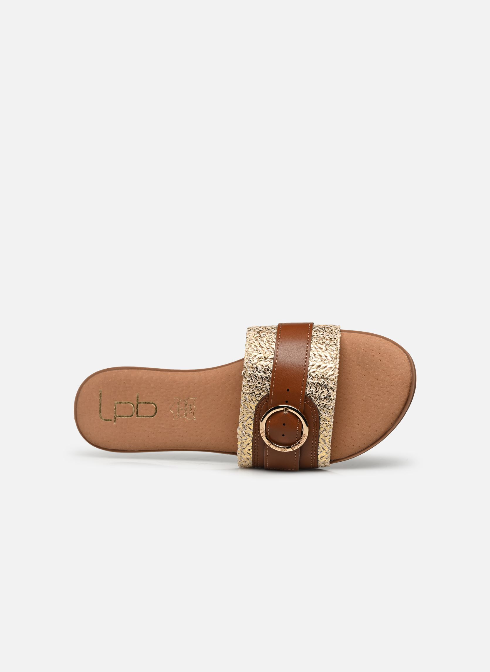 Pantoletten und Clogs INDE damen beige LPB -LES PETITES BOMBES Pantoletten und Clogs INDE damen beige Beige Raphia