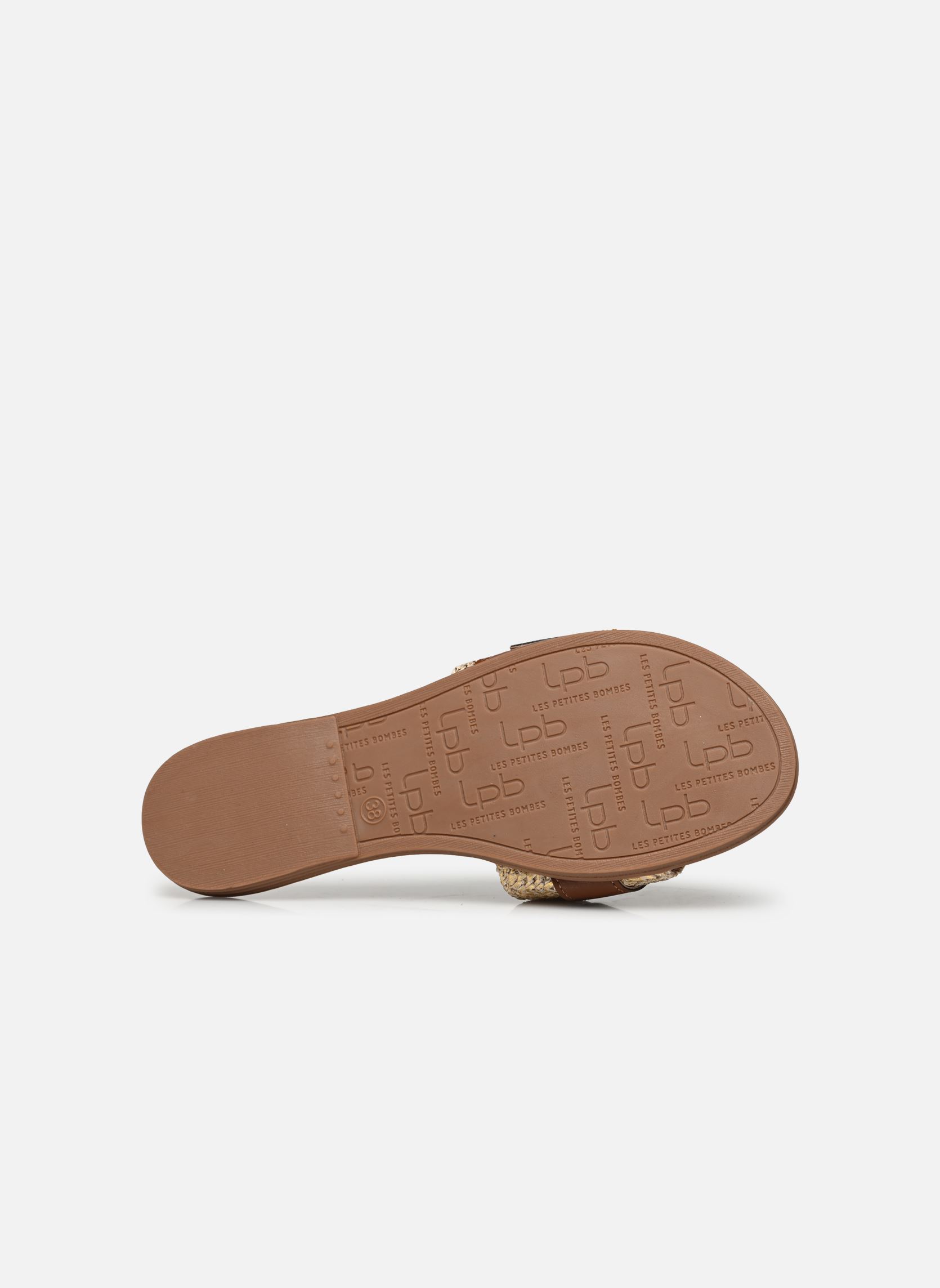 Pantoletten und Clogs INDE damen beige LPB -LES PETITES BOMBES Pantoletten und Clogs INDE damen beige Beige Raphia