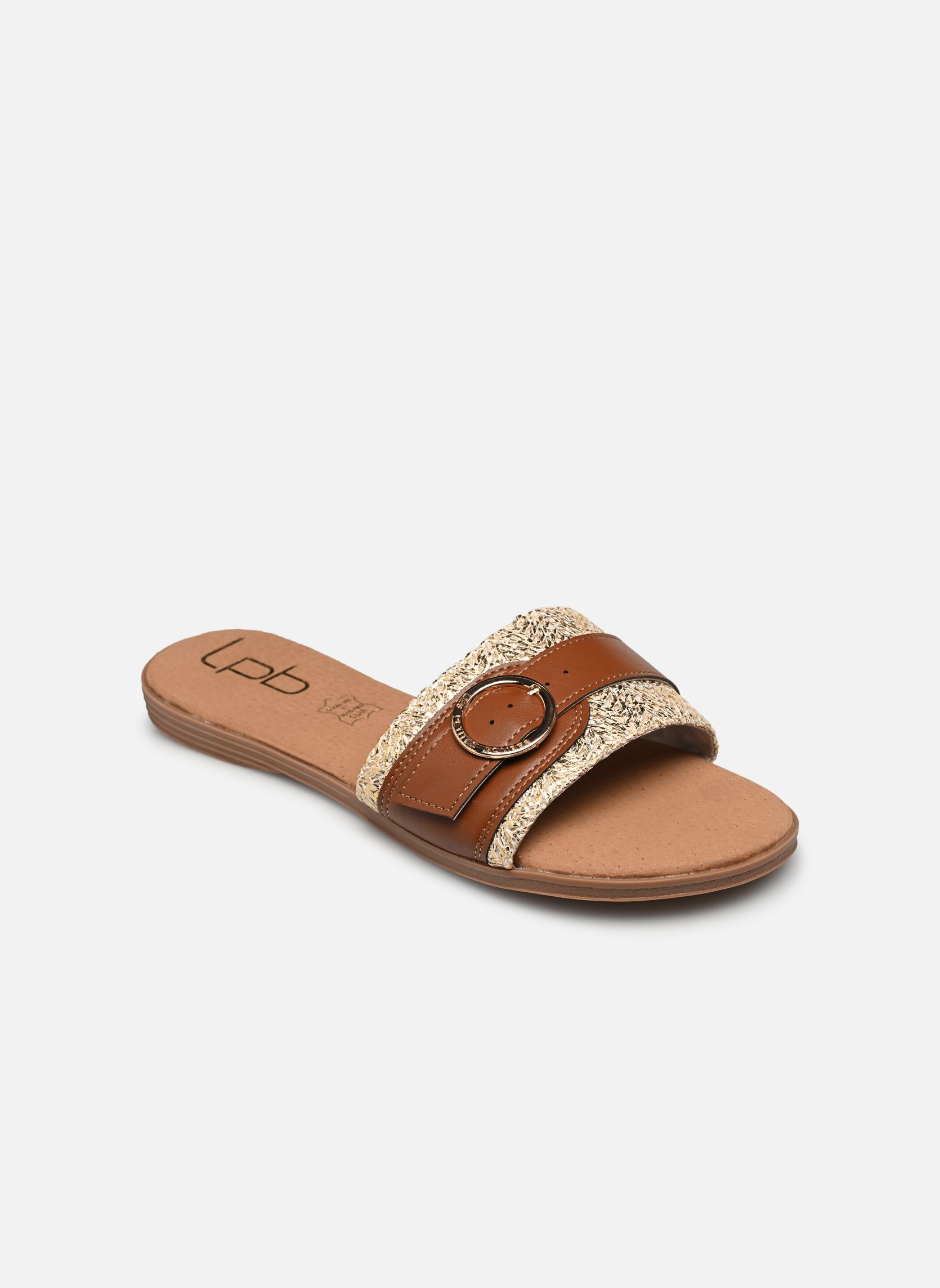Pantoletten und Clogs INDE damen beige LPB -LES PETITES BOMBES Pantoletten und Clogs INDE damen beige Beige Raphia