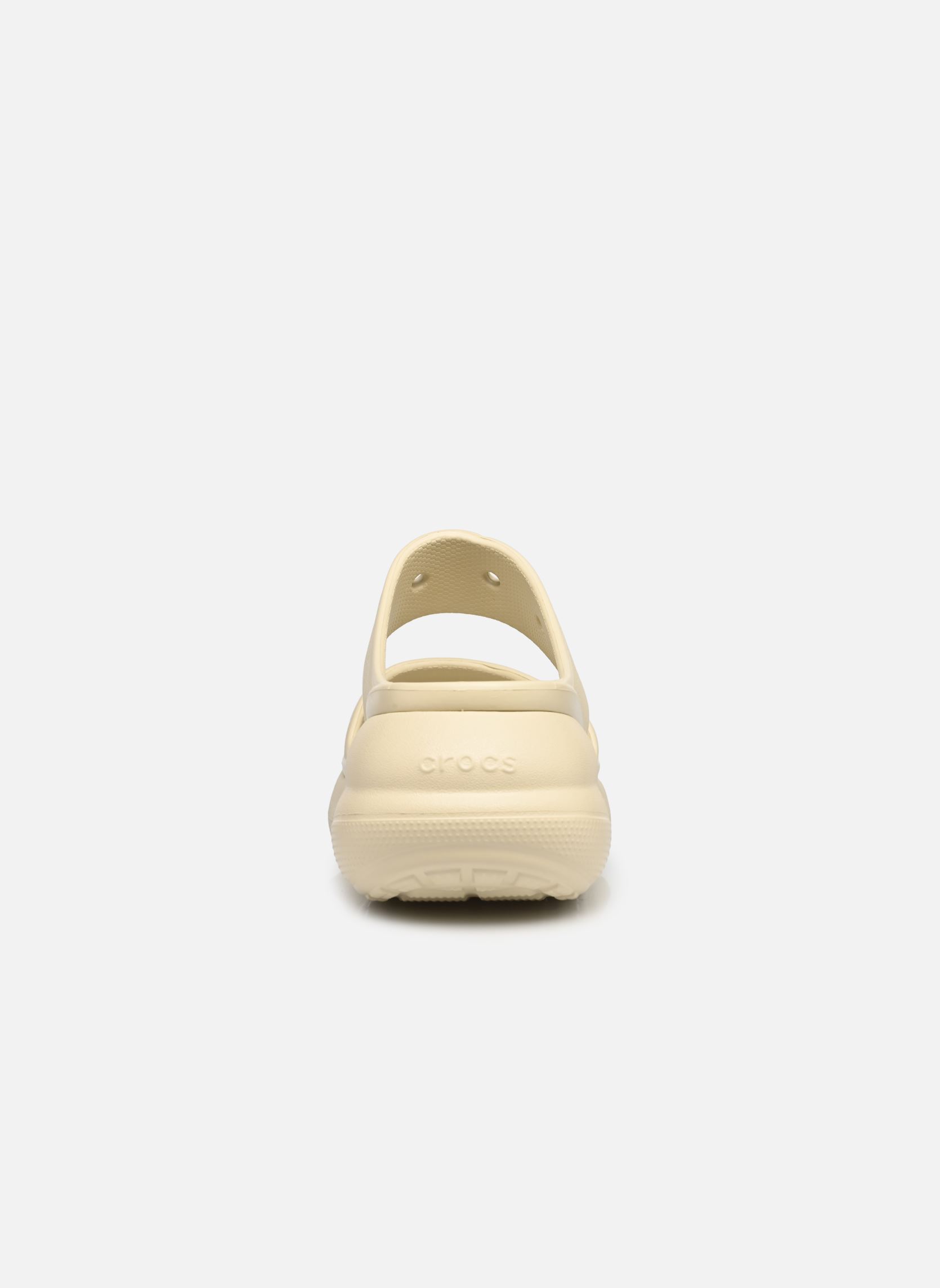 Pantoletten und Clogs Crush Sandal damen beige Crocs Pantoletten und Clogs Crush Sandal damen beige BONE